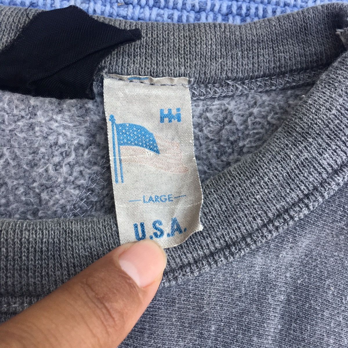 Vintage vintage army sweatshirt Size US M / EU 48-50 / 2 - 3 Thumbnail