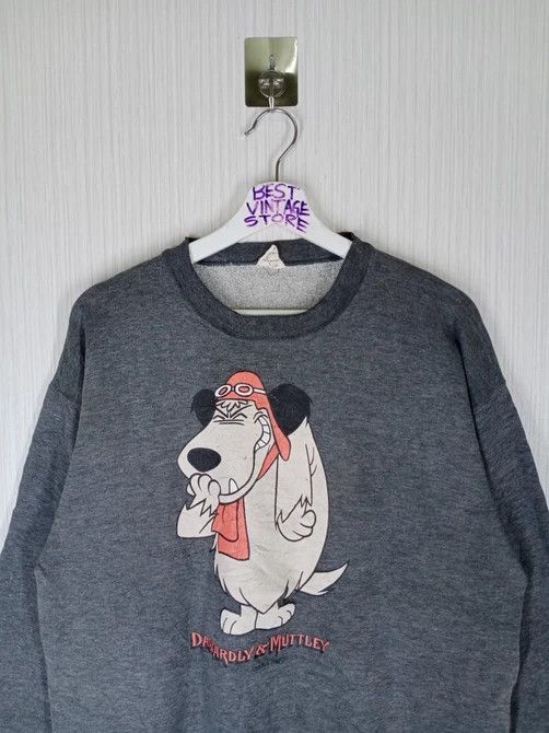 Cartoon Network Vintage 90s Hanna Barbera Wacky Races Sweatshirt Size US L / EU 52-54 / 3 - 2 Thumbnail