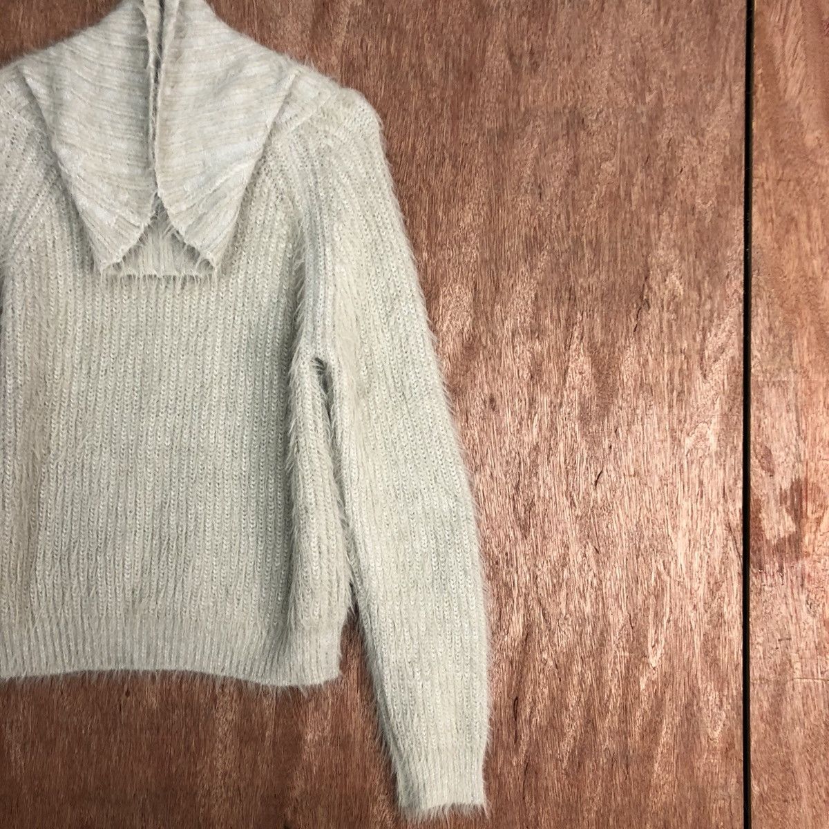Homespun Knitwear Turtle Neck Mohair Knit Sweater Size US S / EU 44-46 / 1 - 5 Thumbnail