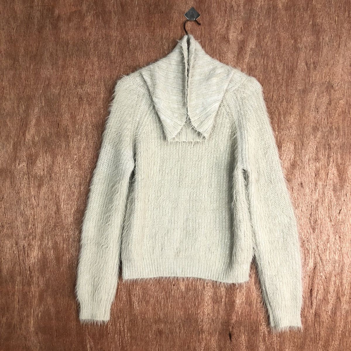 Homespun Knitwear Turtle Neck Mohair Knit Sweater Size US S / EU 44-46 / 1 - 1 Preview