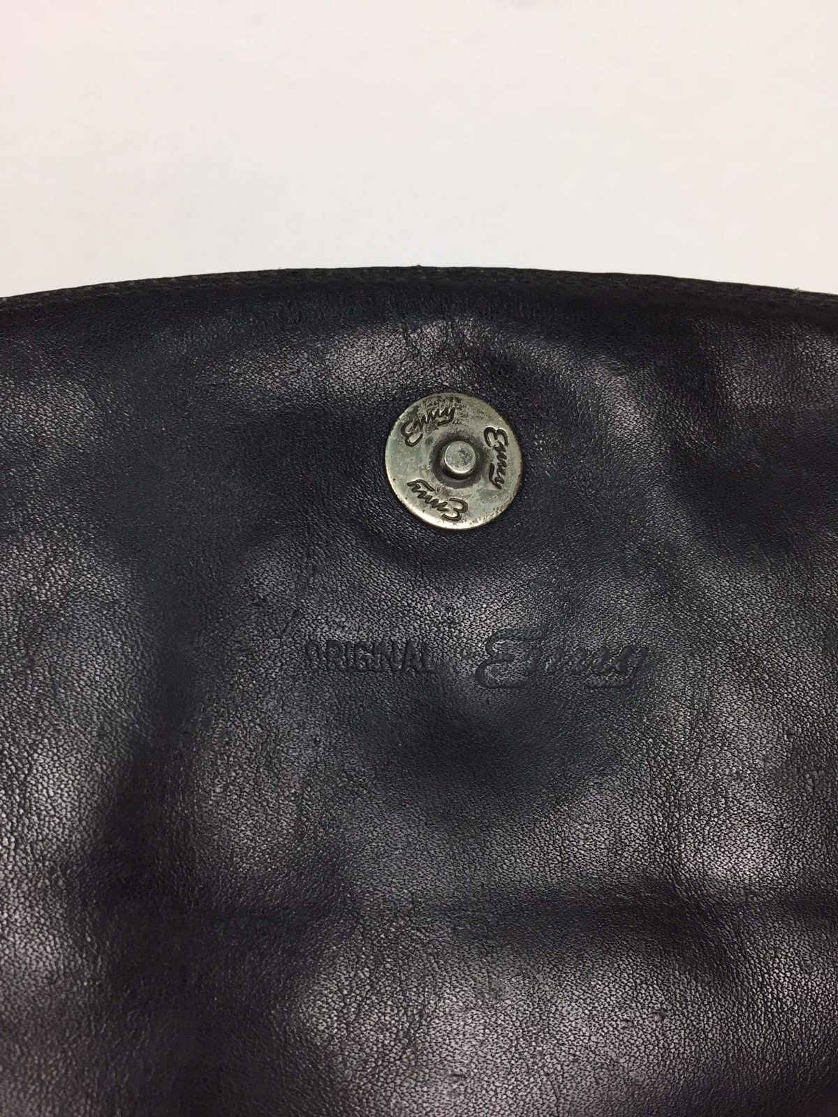 Genuine Leather Vintage Enny Italy Leather Crossbody Shoulder Bag Size ONE SIZE - 8 Thumbnail