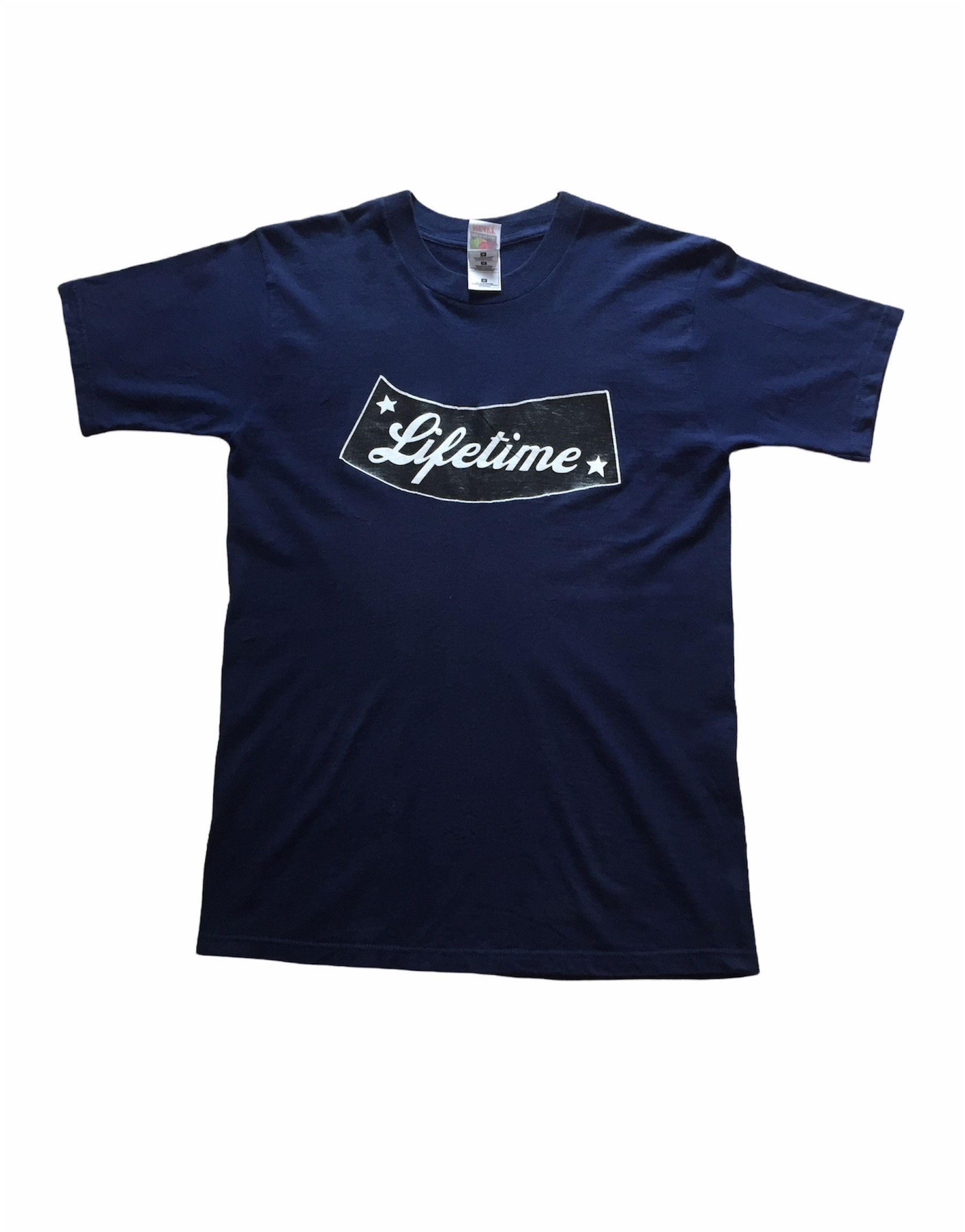 90s Lifetime Band Flag and Telescope Hardcore Punk Shirt