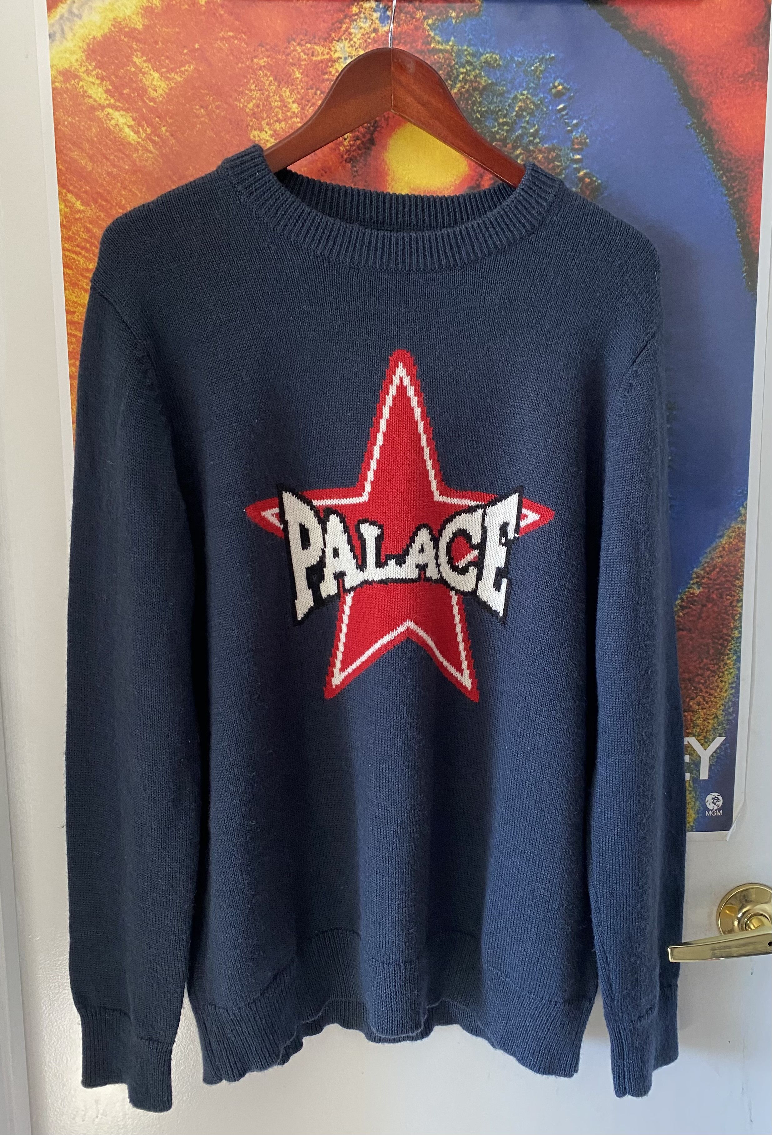 Palace PALACE STAR KNIT SWEATER SS20 Grailed