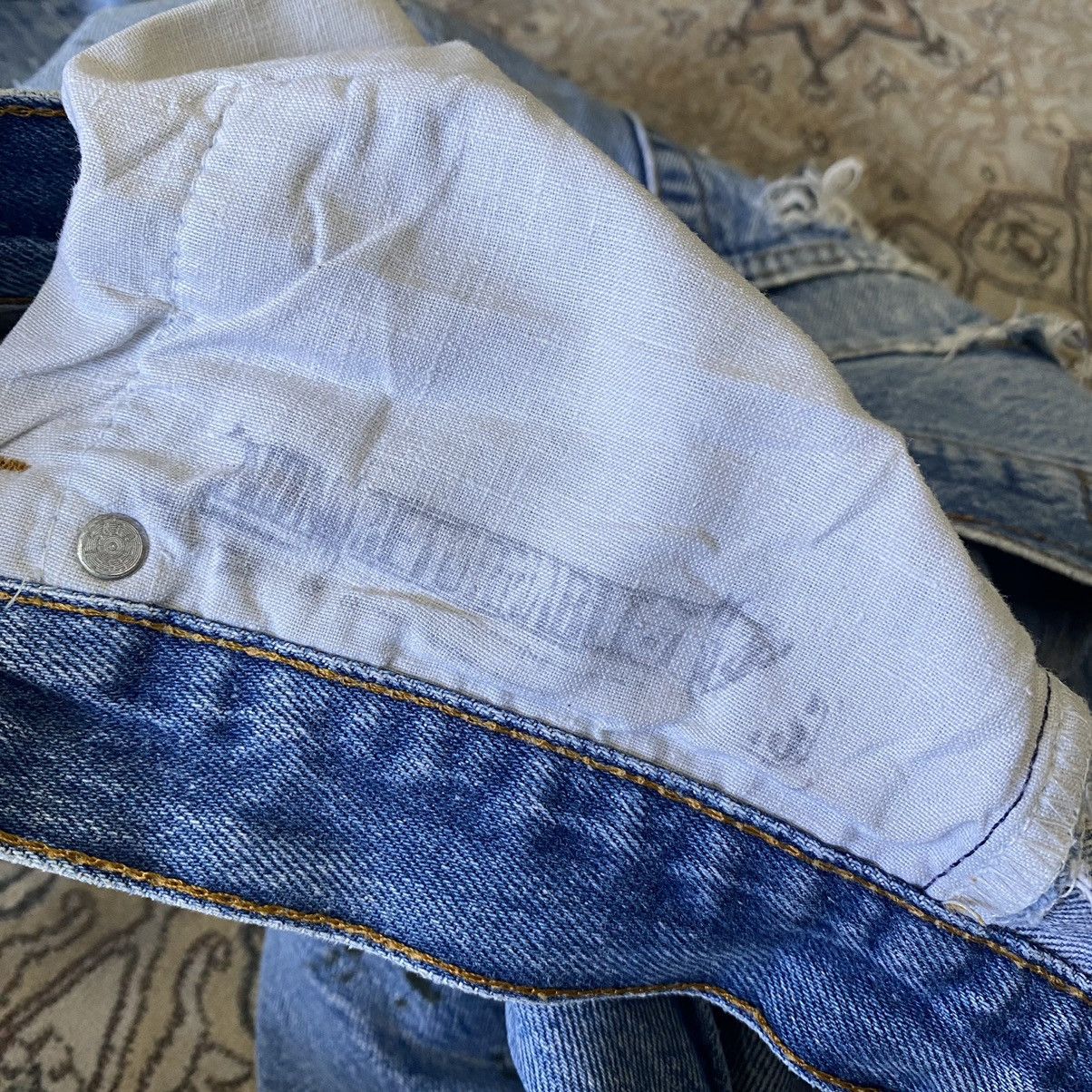Levi's Vintage 90s Levis 501 Thrashed Jeans 34x30 USA Size US 34 / EU 50 - 21 Thumbnail