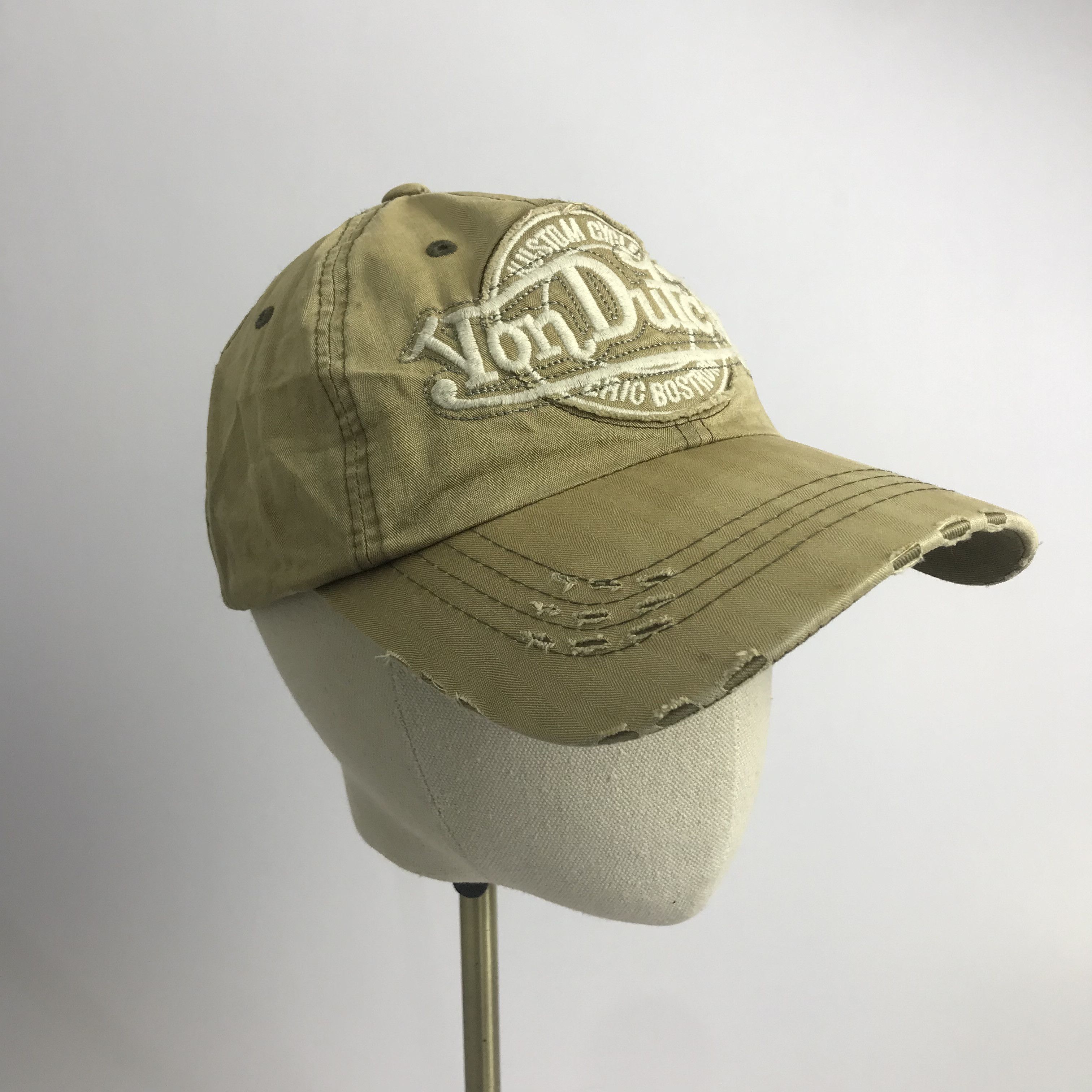 Vintage Von Dutch Patchwork Design Trucker Hat