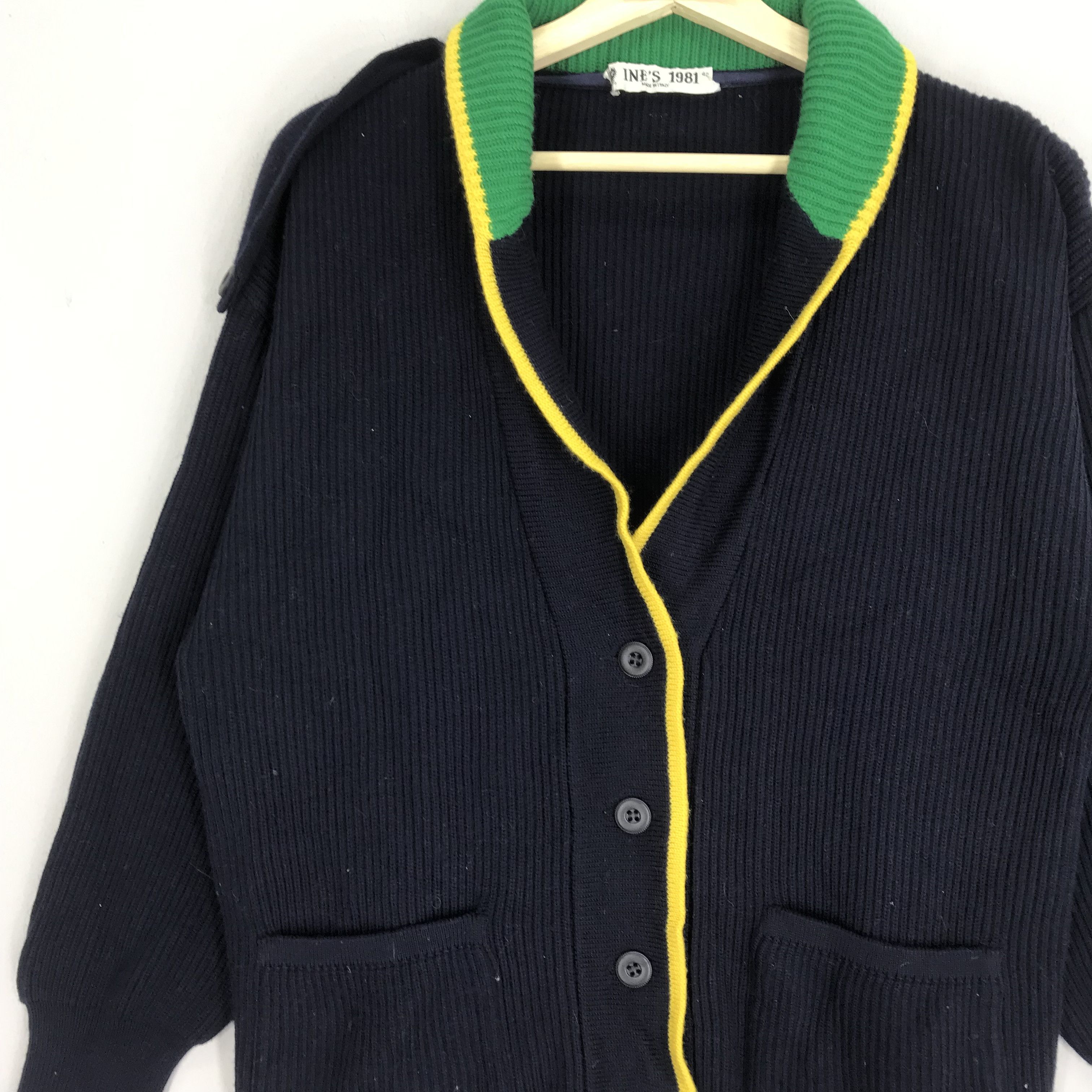Vintage Ine's 1981 Made In Italy Cardigan Size US M / EU 48-50 / 2 - 3 Thumbnail