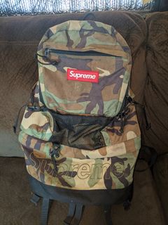 Supreme Cordura Woodland Camo Backpack - Green Backpacks, Bags