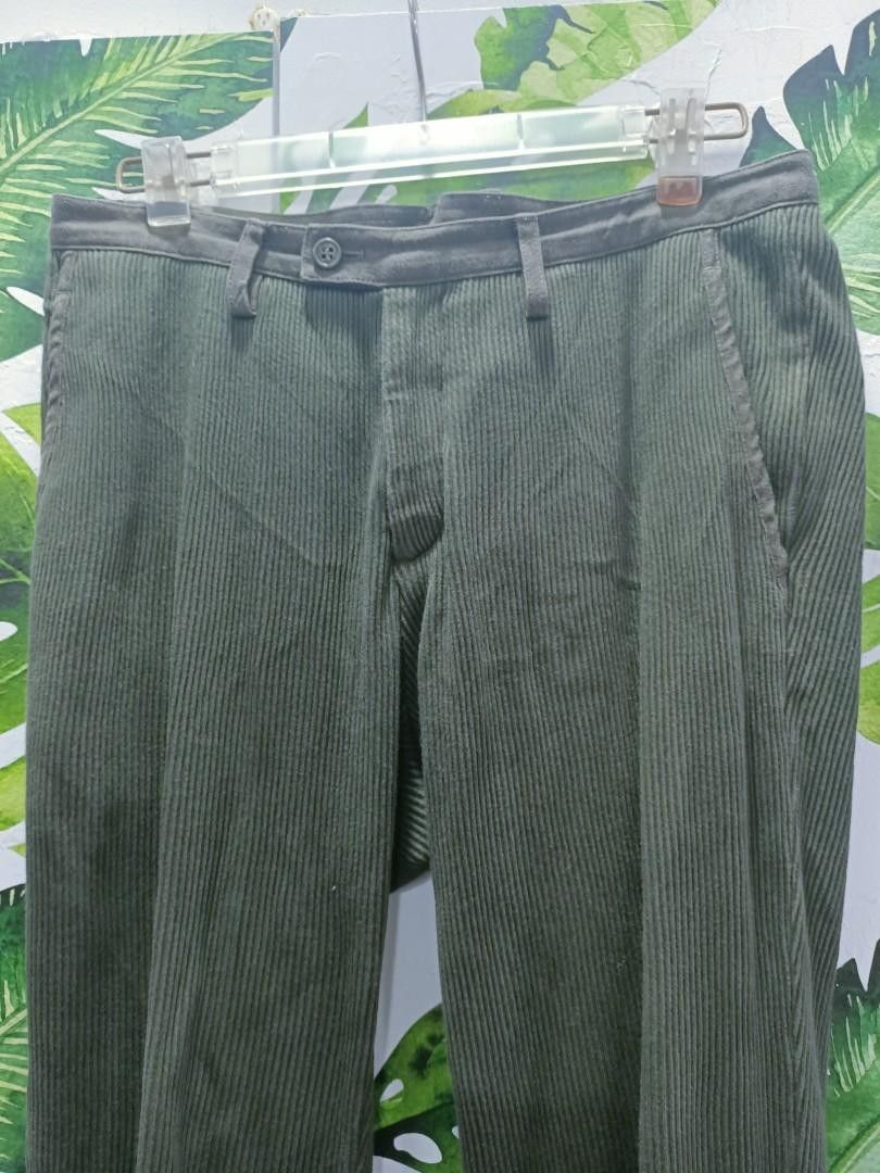Helmut Lang Helmut Lang Archive Corduroy Zipper Hem Pants Size US 32 / EU 48 - 2 Thumbnail
