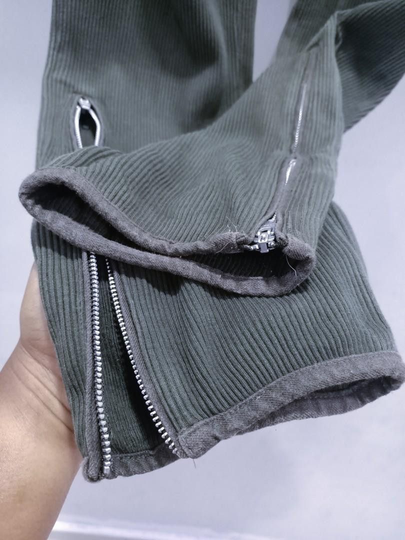 Helmut Lang Helmut Lang Archive Corduroy Zipper Hem Pants Size US 32 / EU 48 - 7 Thumbnail
