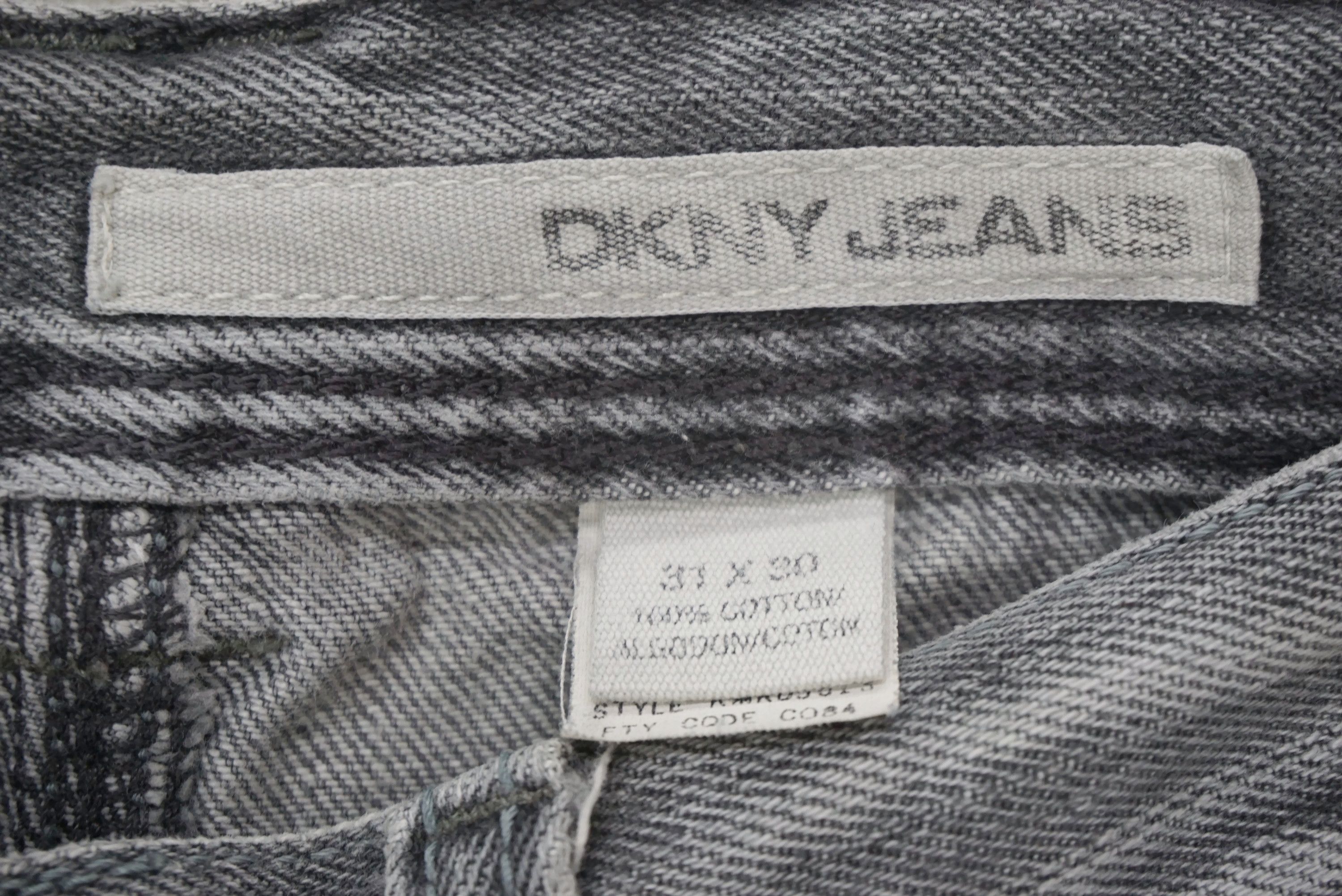 DKNY DKNY Denim Jeans DKNY Loose Skateboards Jeans Pants Size US 31 - 10 Thumbnail