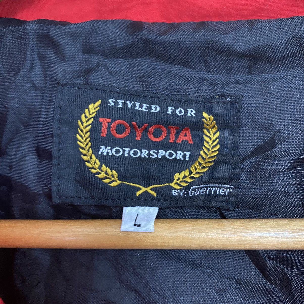 Vintage Vtg Toyota Motorsport Bomber Jacket World Rally Champions Size US L / EU 52-54 / 3 - 8 Thumbnail