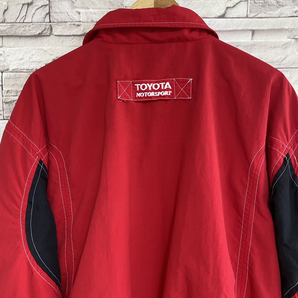 Vintage Vtg Toyota Motorsport Bomber Jacket World Rally Champions Size US L / EU 52-54 / 3 - 10 Thumbnail