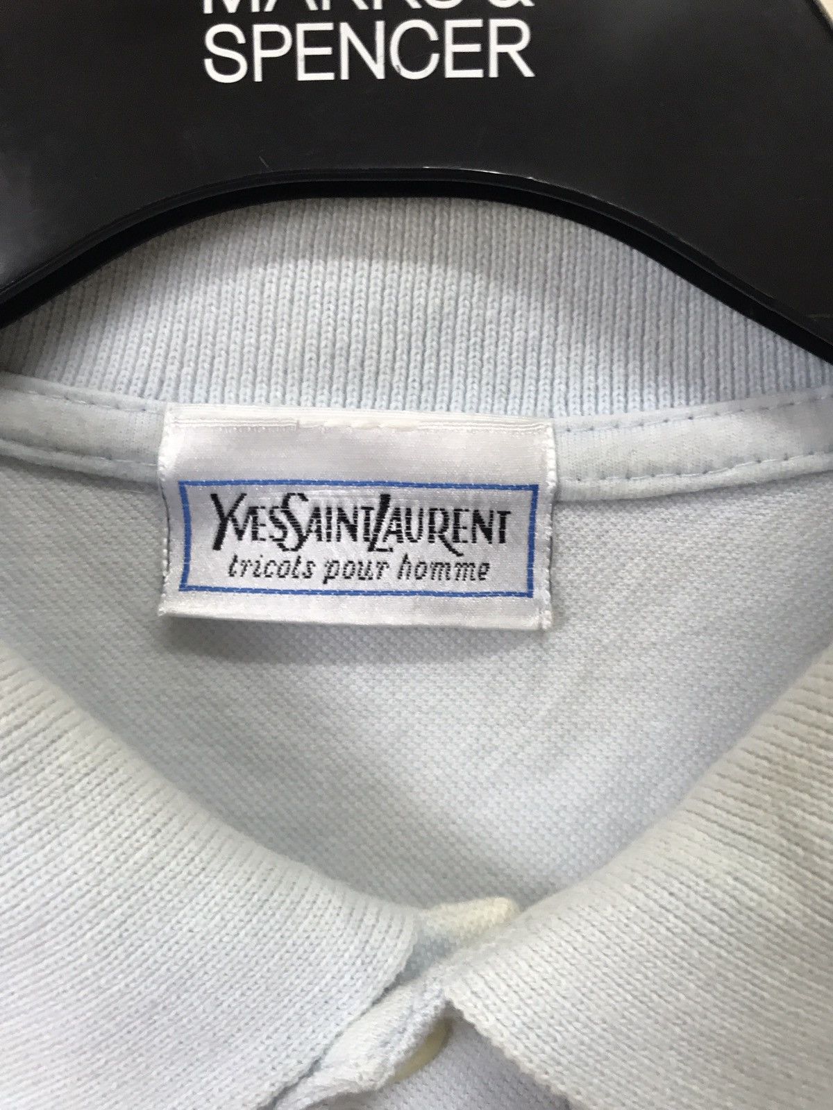 Yves Saint Laurent YSL POLO SHIRT MADE IN ITALY RARE Size US L / EU 52-54 / 3 - 3 Thumbnail