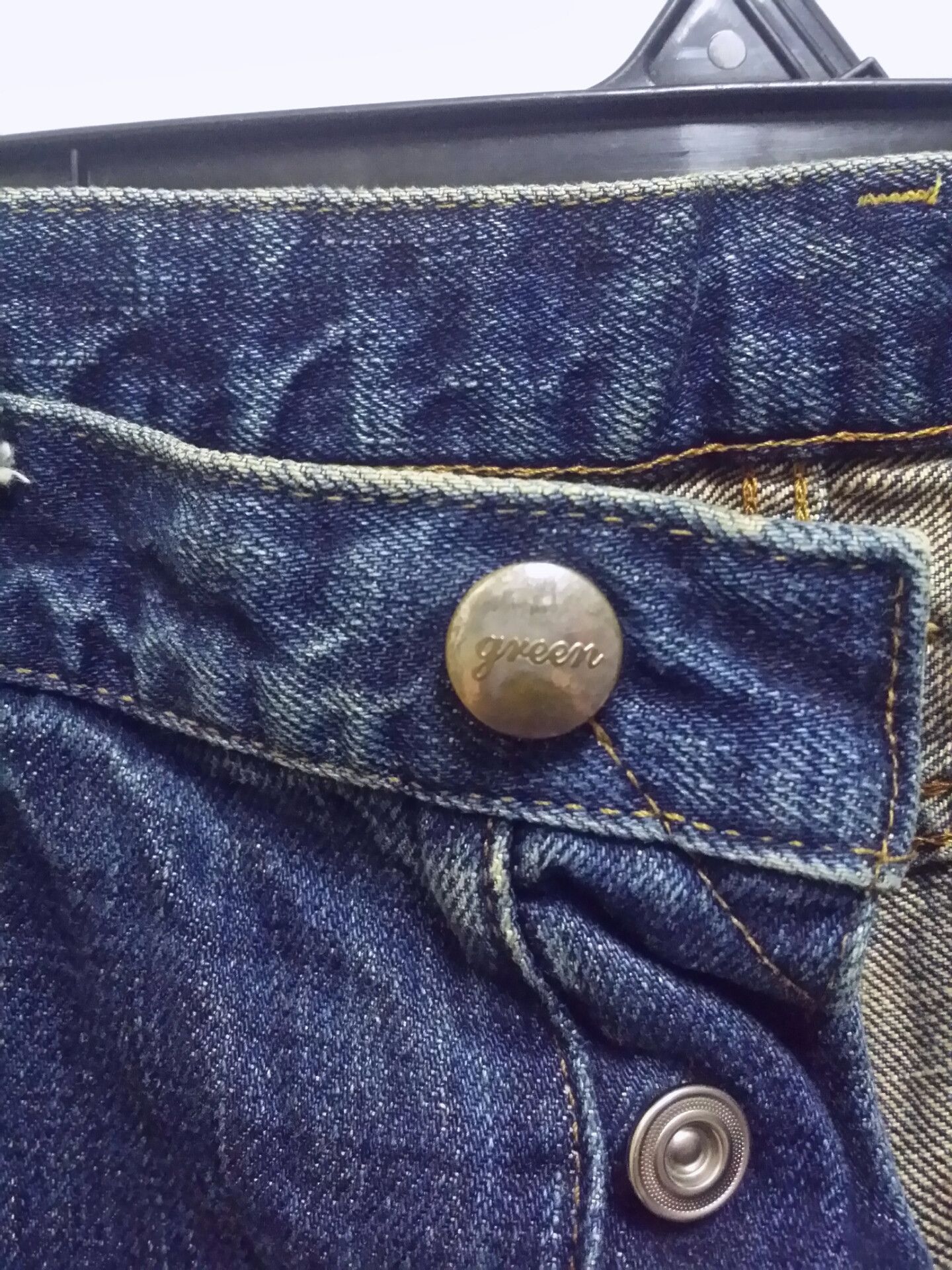 Japanese Brand (J26) distressed selvedge denime by GREEN /bowles ltd Size US 32 / EU 48 - 5 Thumbnail