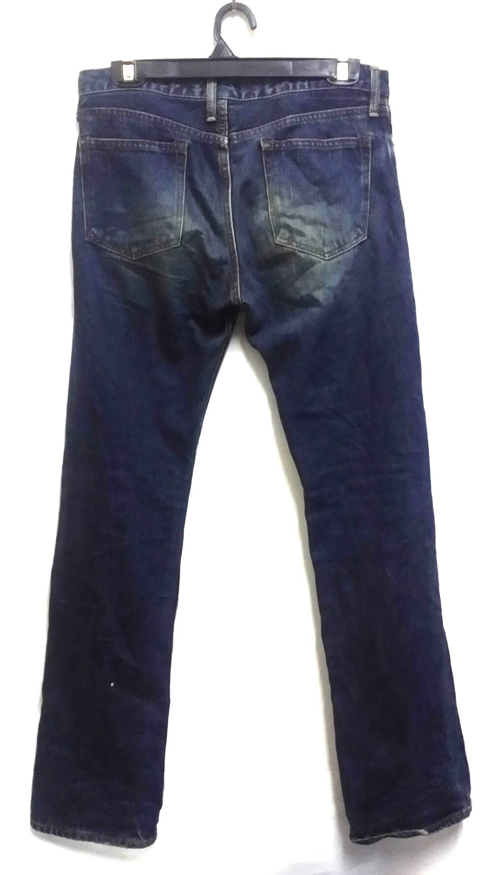 Japanese Brand (J26) distressed selvedge denime by GREEN /bowles ltd Size US 32 / EU 48 - 6 Thumbnail