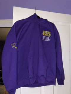 Astroworld 2025 purple hoodie