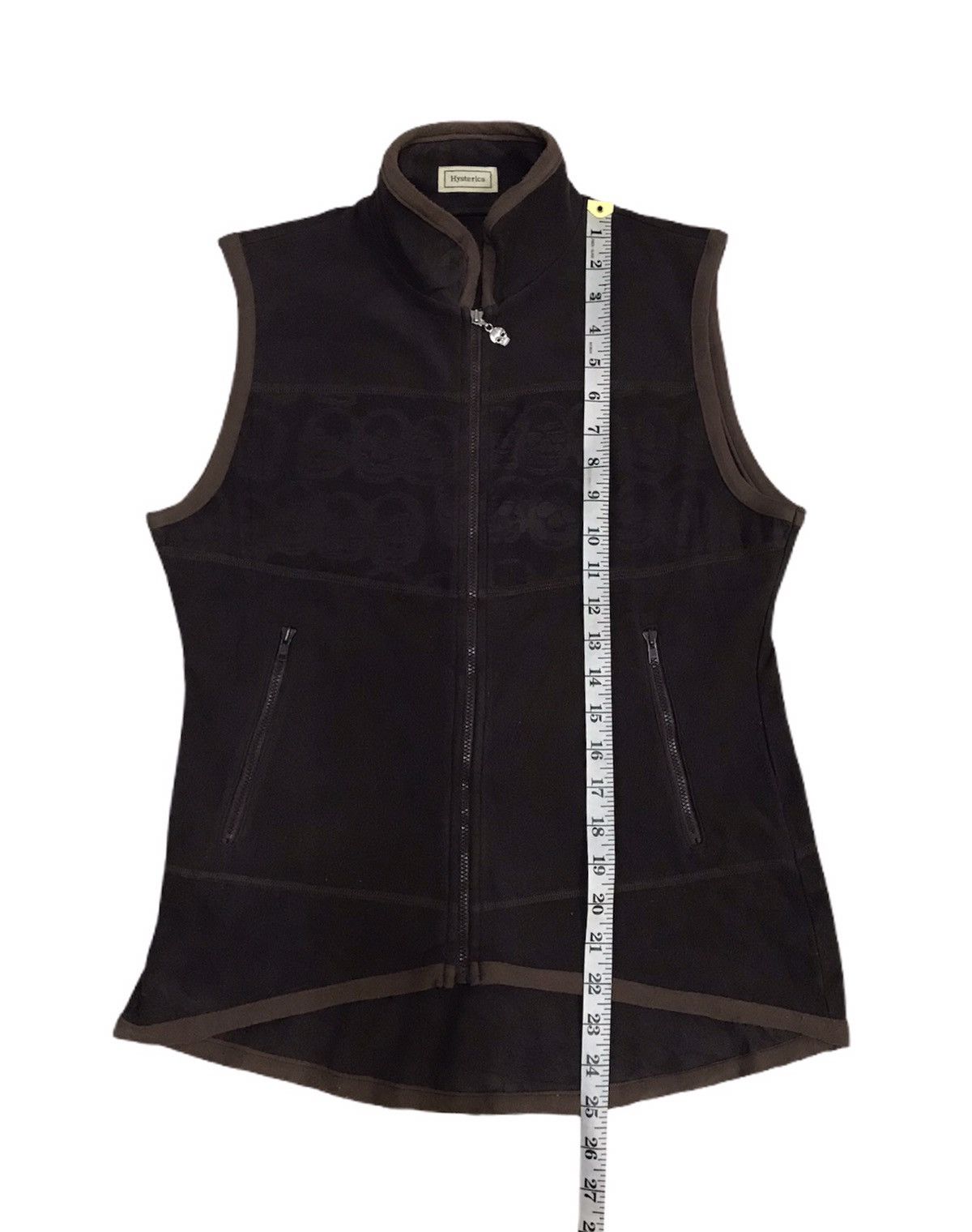 Hysteric Glamour Hysteric Glamour skull zipper vest Size US S / EU 44-46 / 1 - 7 Thumbnail