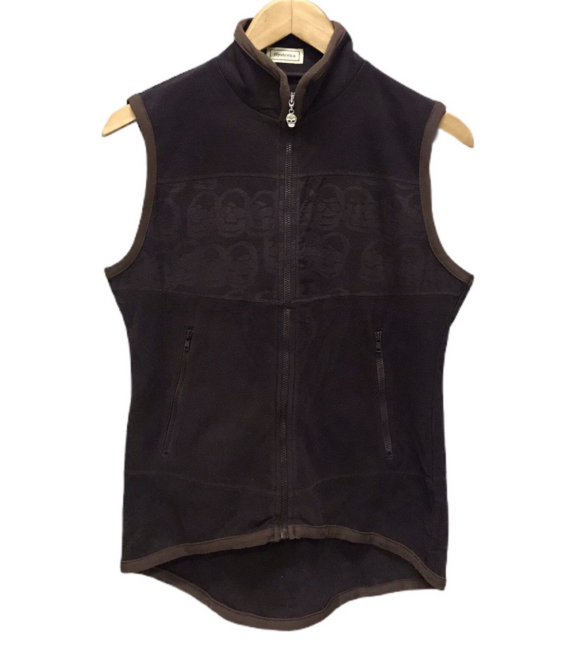 Hysteric Glamour Hysteric Glamour skull zipper vest Size US S / EU 44-46 / 1 - 1 Thumbnail