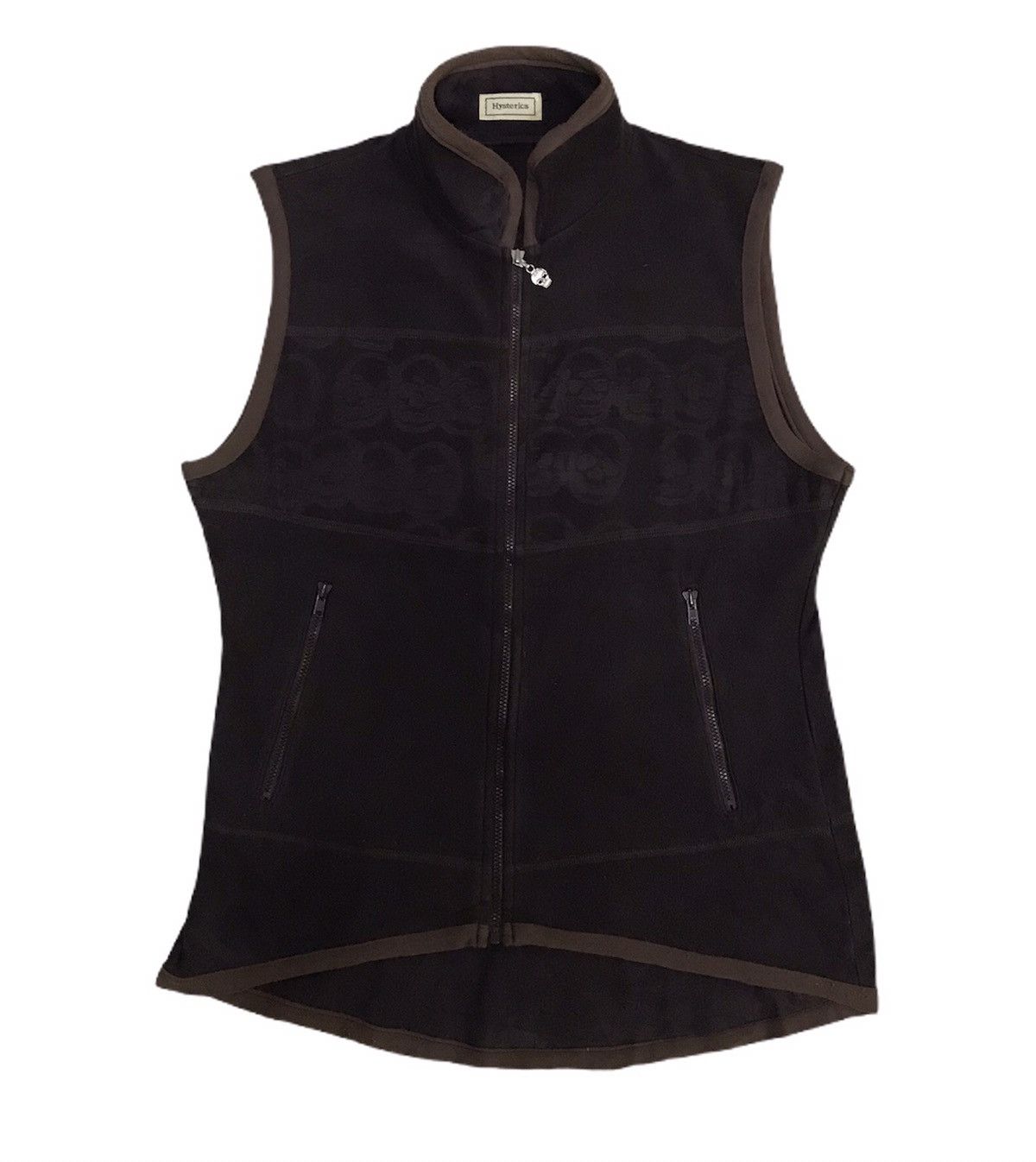 Hysteric Glamour Hysteric Glamour skull zipper vest Size US S / EU 44-46 / 1 - 6 Thumbnail