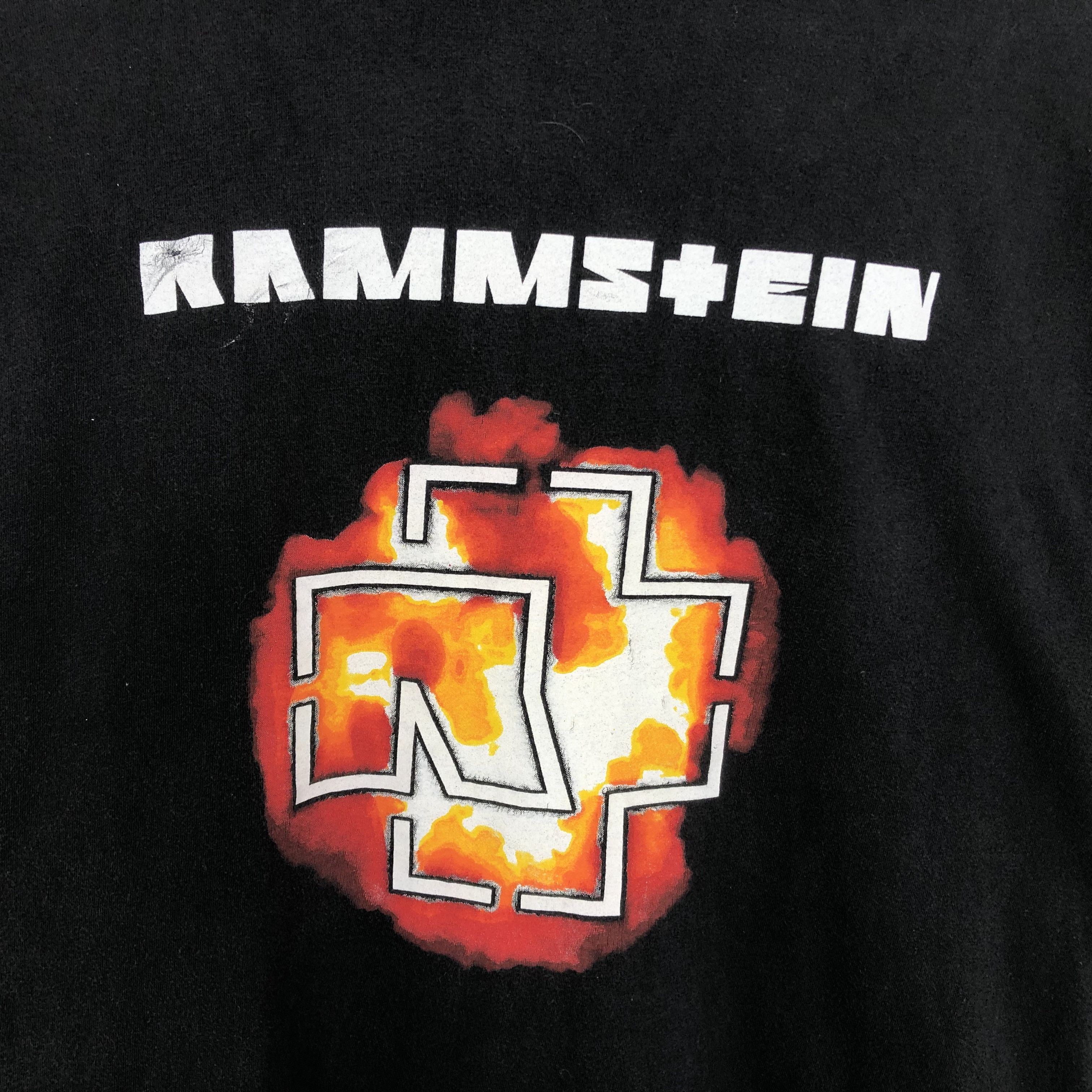 Band Tees × Vintage Vintage Rammstein Band Rock Logo Style Tshirt Size US M / EU 48-50 / 2 - 2 Thumbnail