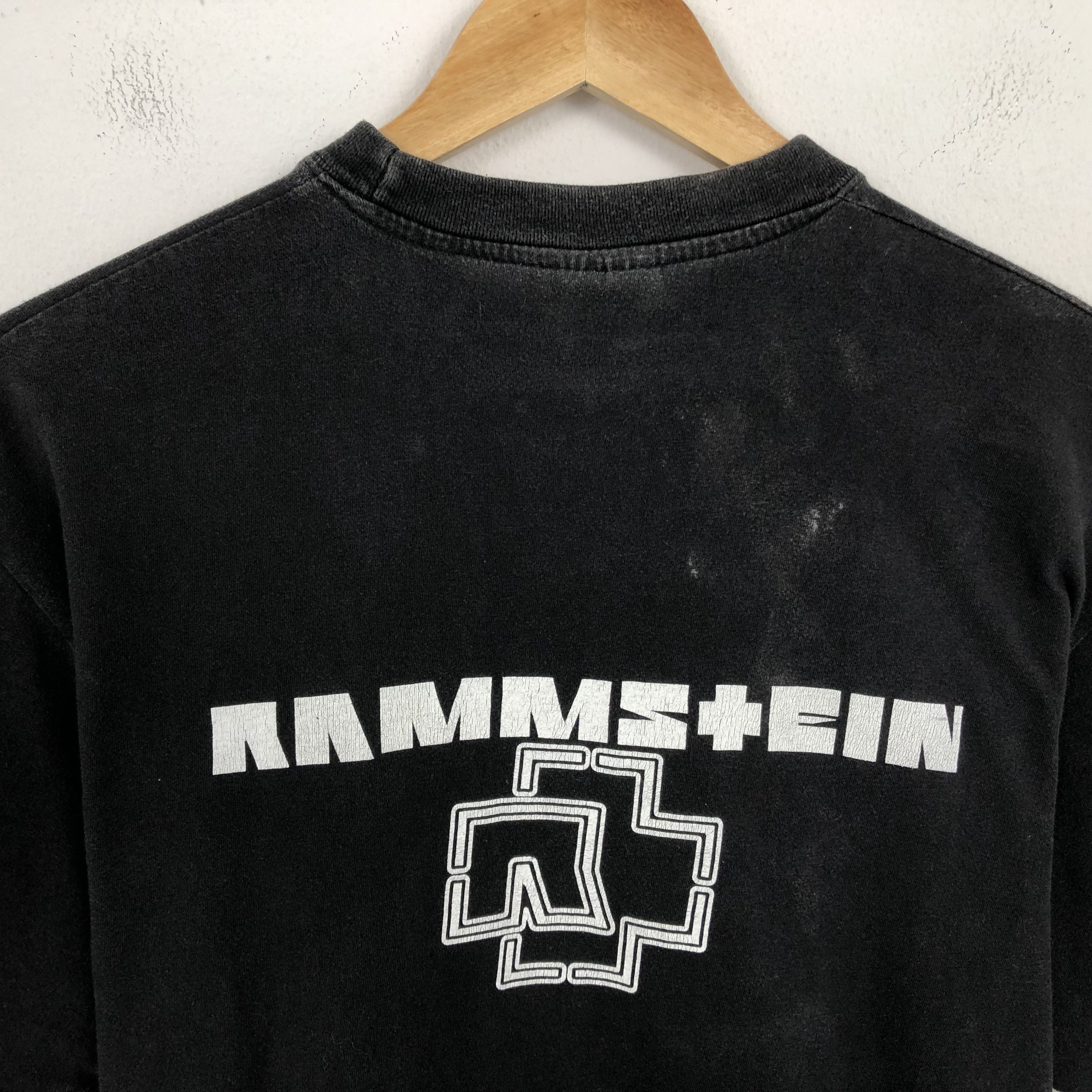Band Tees × Vintage Vintage Rammstein Band Rock Logo Style Tshirt Size US M / EU 48-50 / 2 - 4 Thumbnail