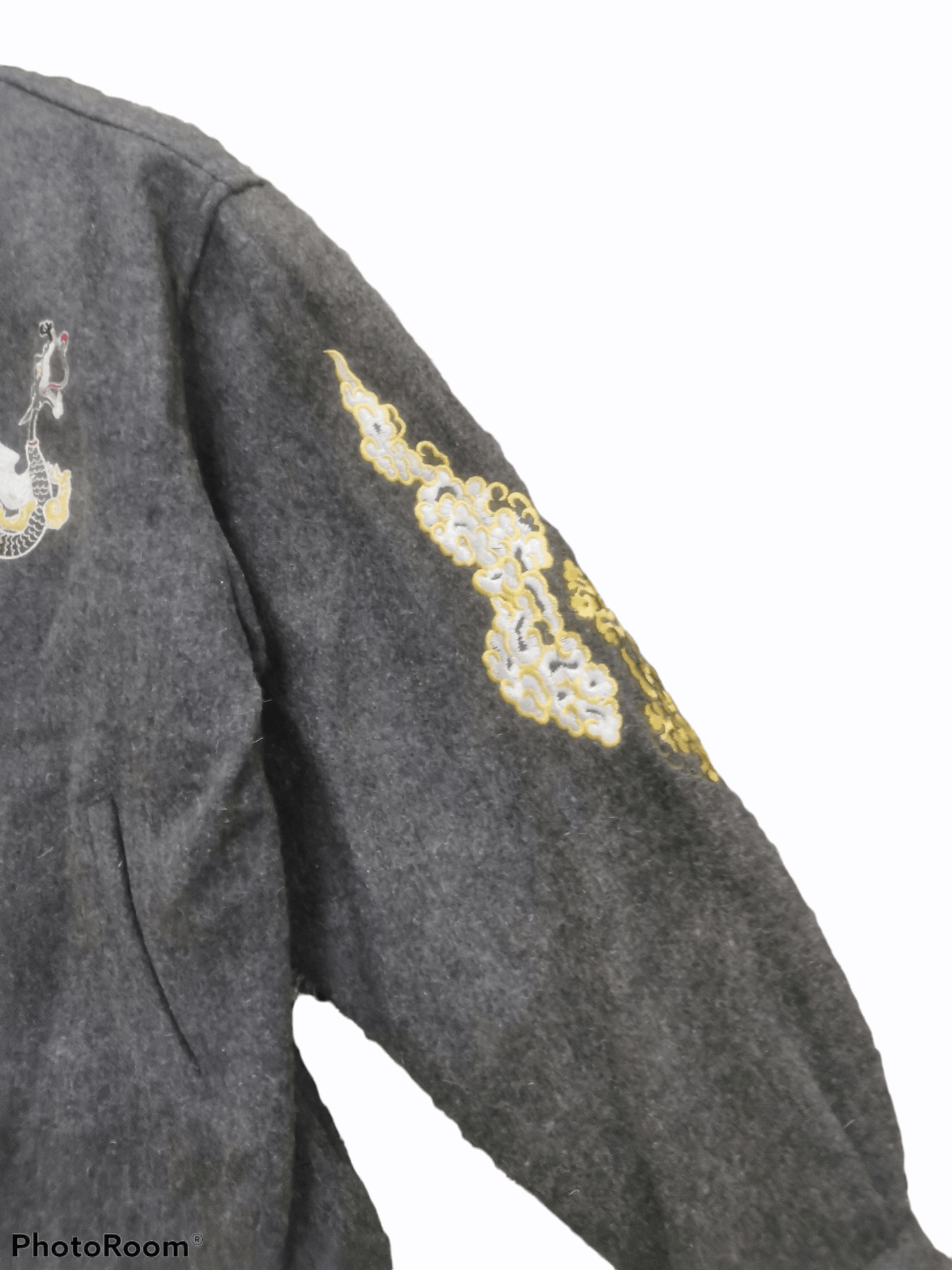 Other Vtg Charge Sportswear Sun Wu Kong Embroidery Wool Jacket Size US L / EU 52-54 / 3 - 4 Thumbnail