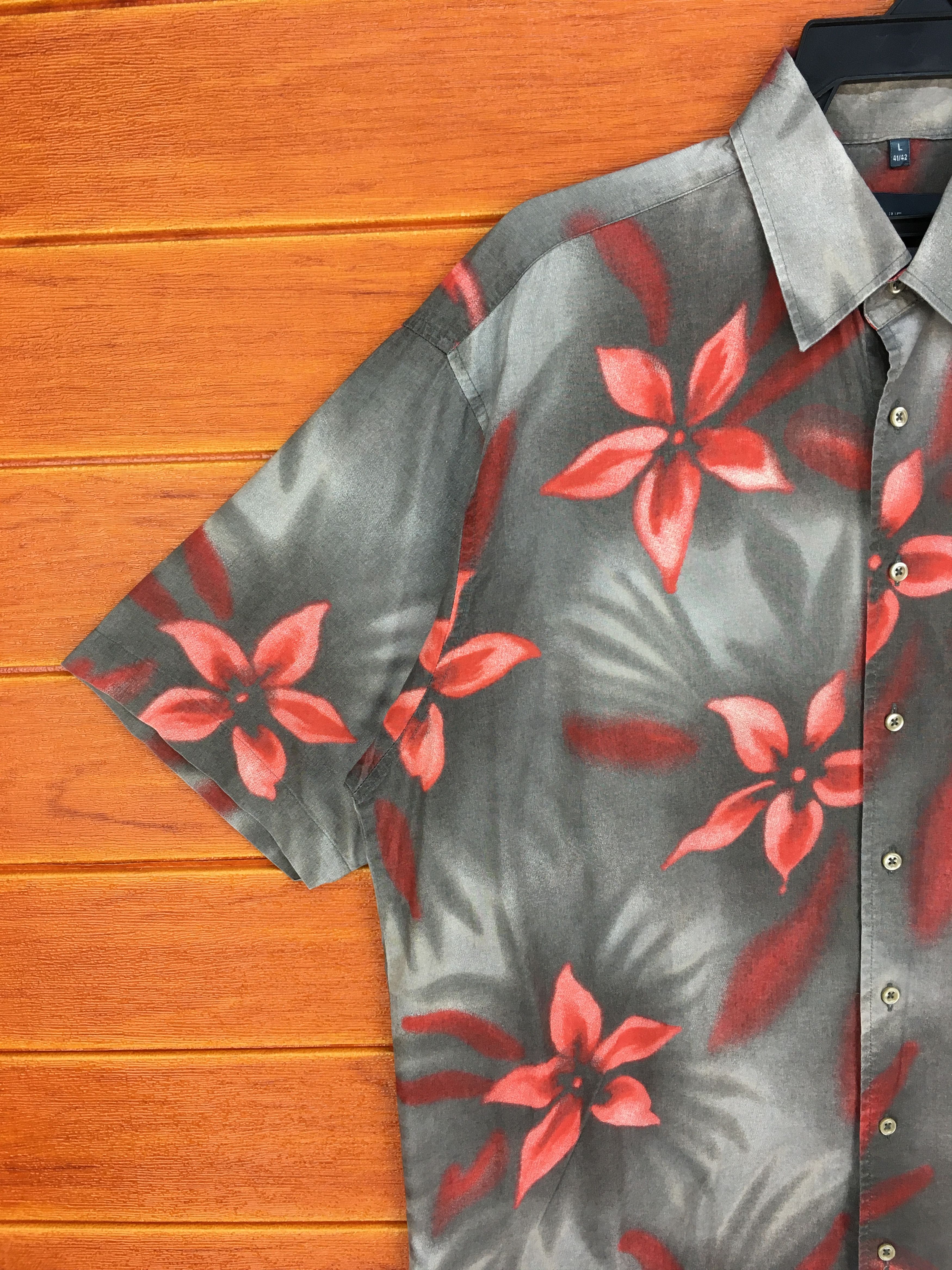 Vintage Vintage CENTERLINE Hawaiian Shirt / Aloha Wear Size US L / EU 52-54 / 3 - 2 Thumbnail