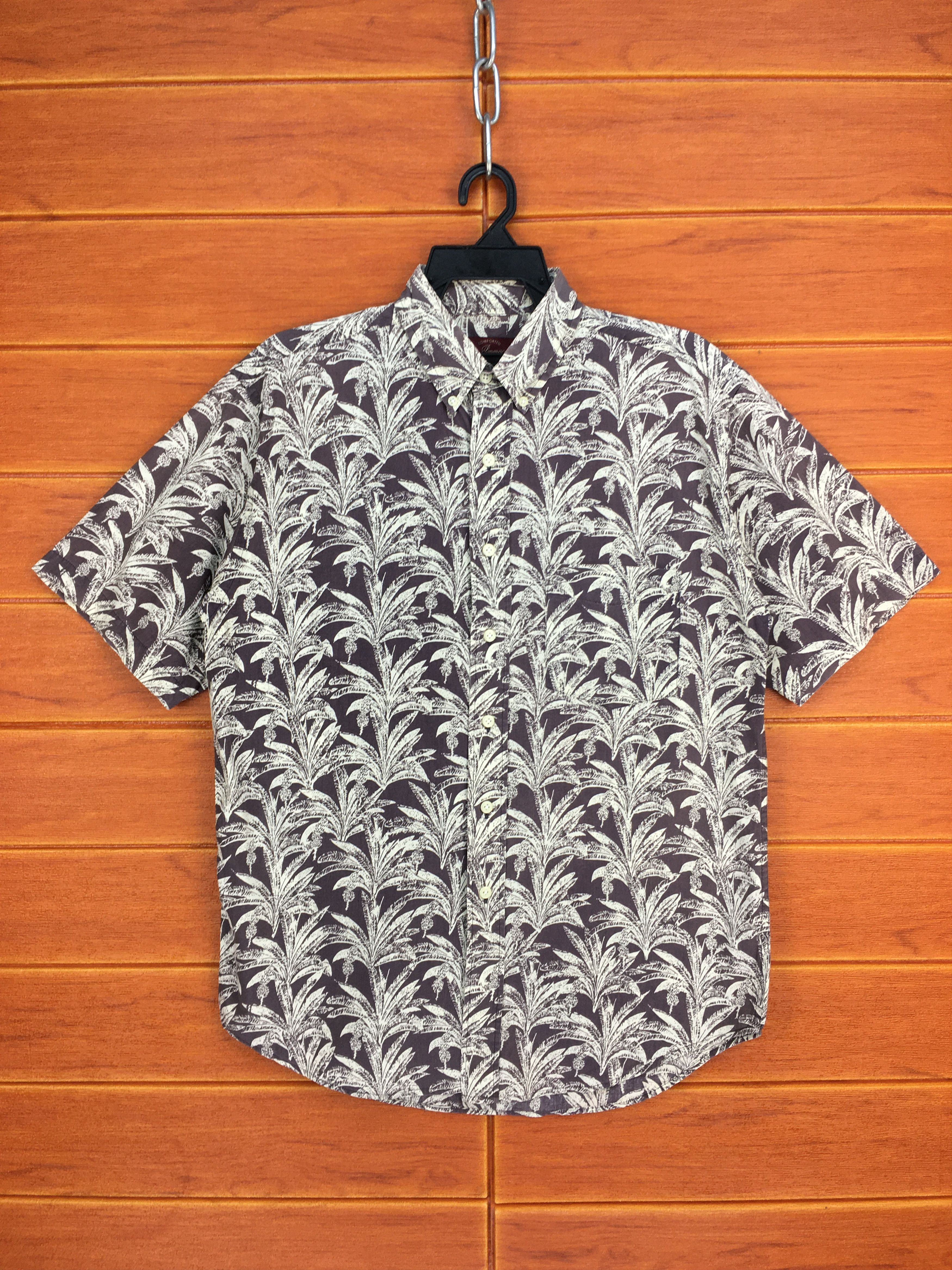 Octopus Vintage Japanese OCTOPUS ARMY Banana Trees Hawaiian Shirt Size US M / EU 48-50 / 2 - 1 Thumbnail