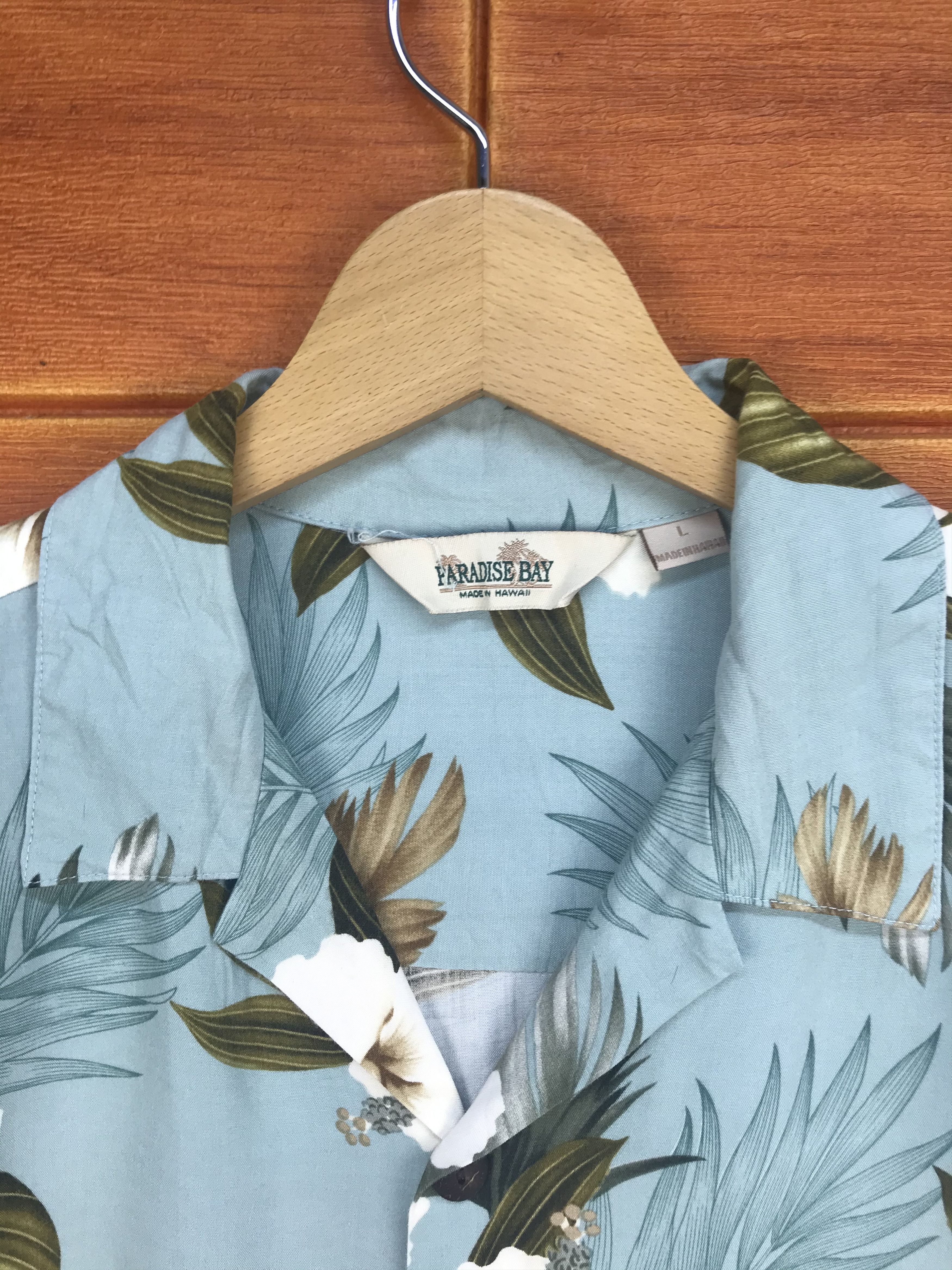 Paradise Found Paradise Bay Hibiscus Flowers Hawaiian Shirt Size US L / EU 52-54 / 3 - 4 Thumbnail