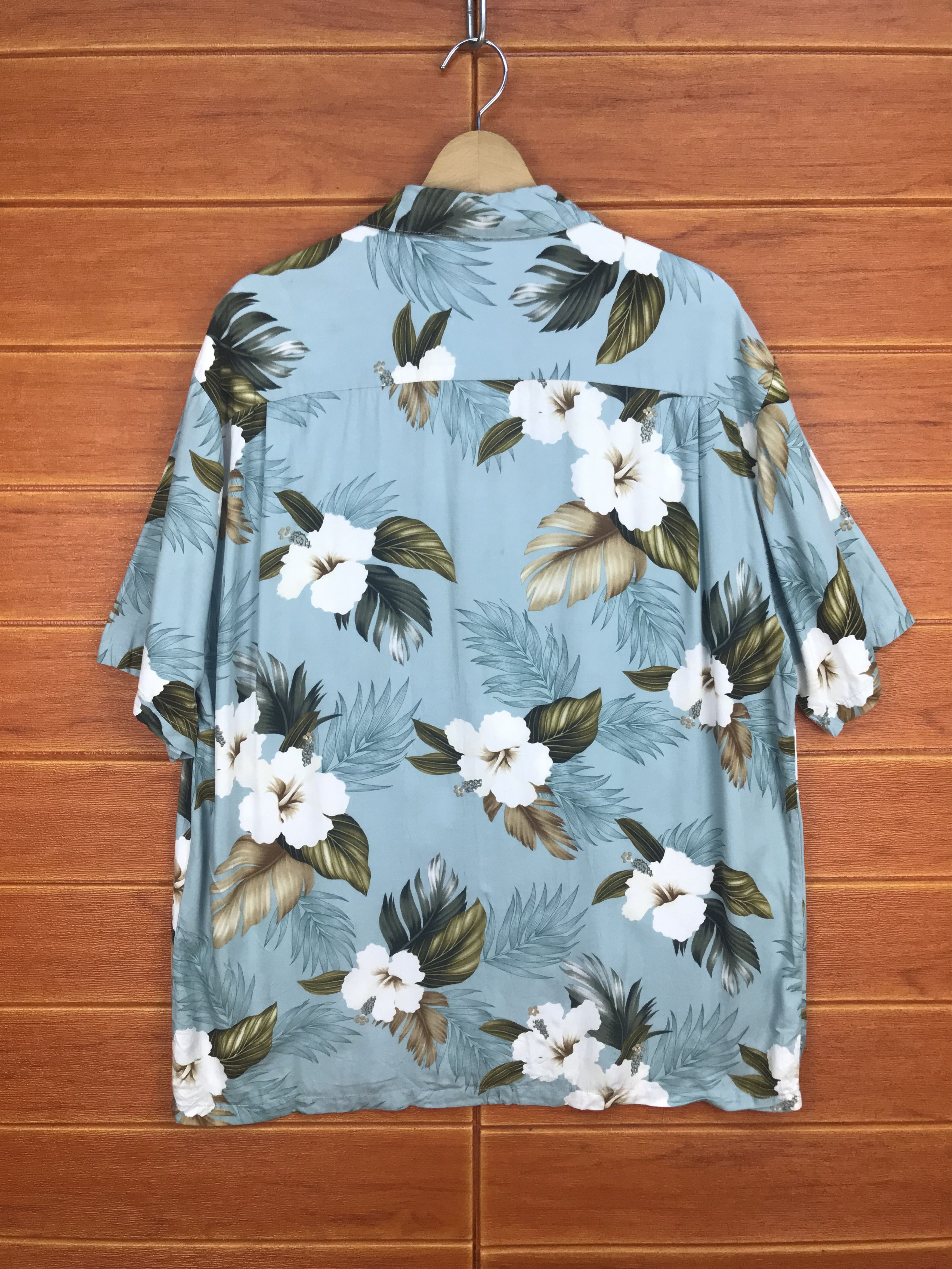 Paradise Found Paradise Bay Hibiscus Flowers Hawaiian Shirt Size US L / EU 52-54 / 3 - 5 Thumbnail