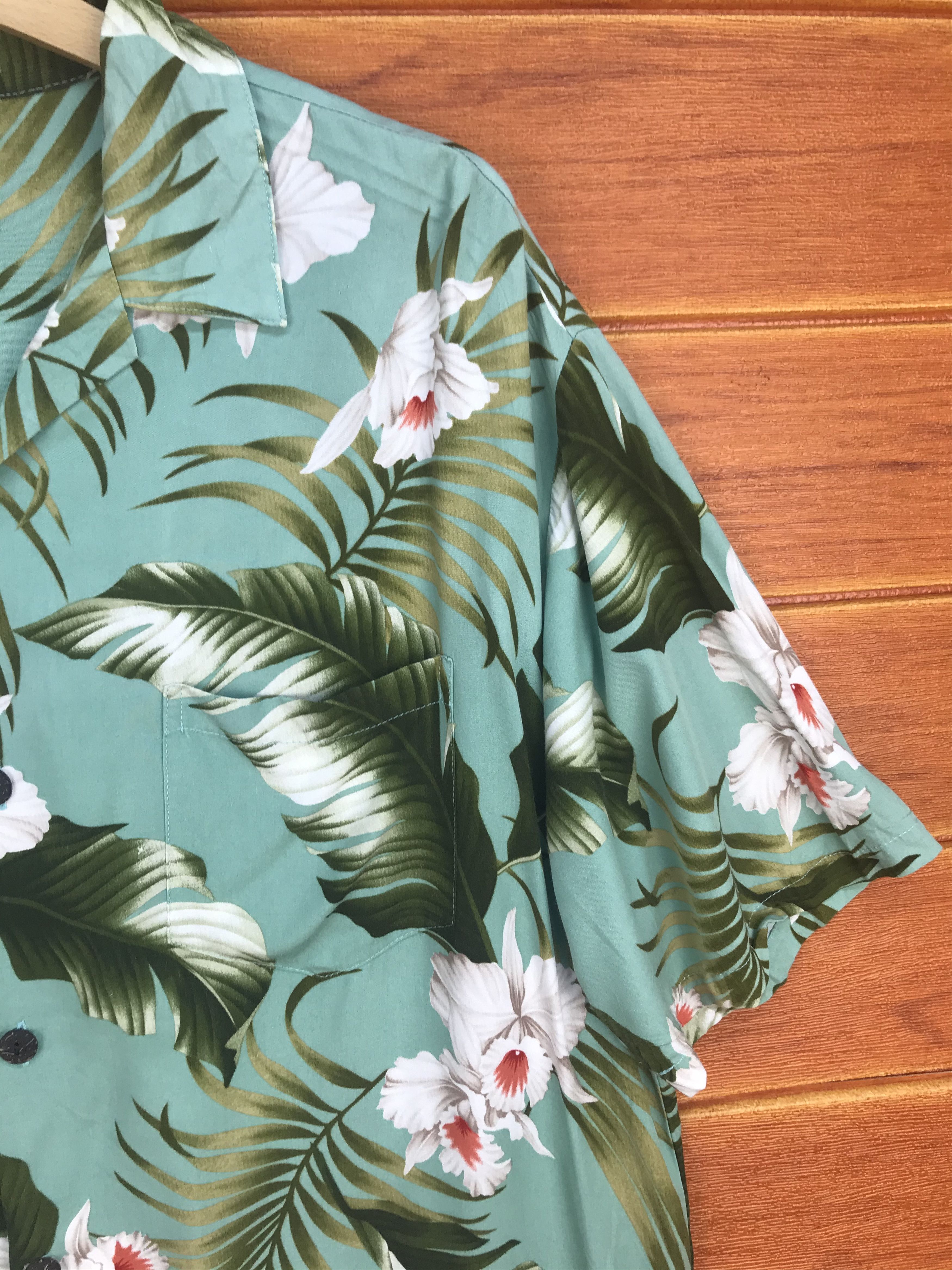 Paradise Found Paradise Bay Flowers Hawaiian Shirt Size US L / EU 52-54 / 3 - 3 Thumbnail