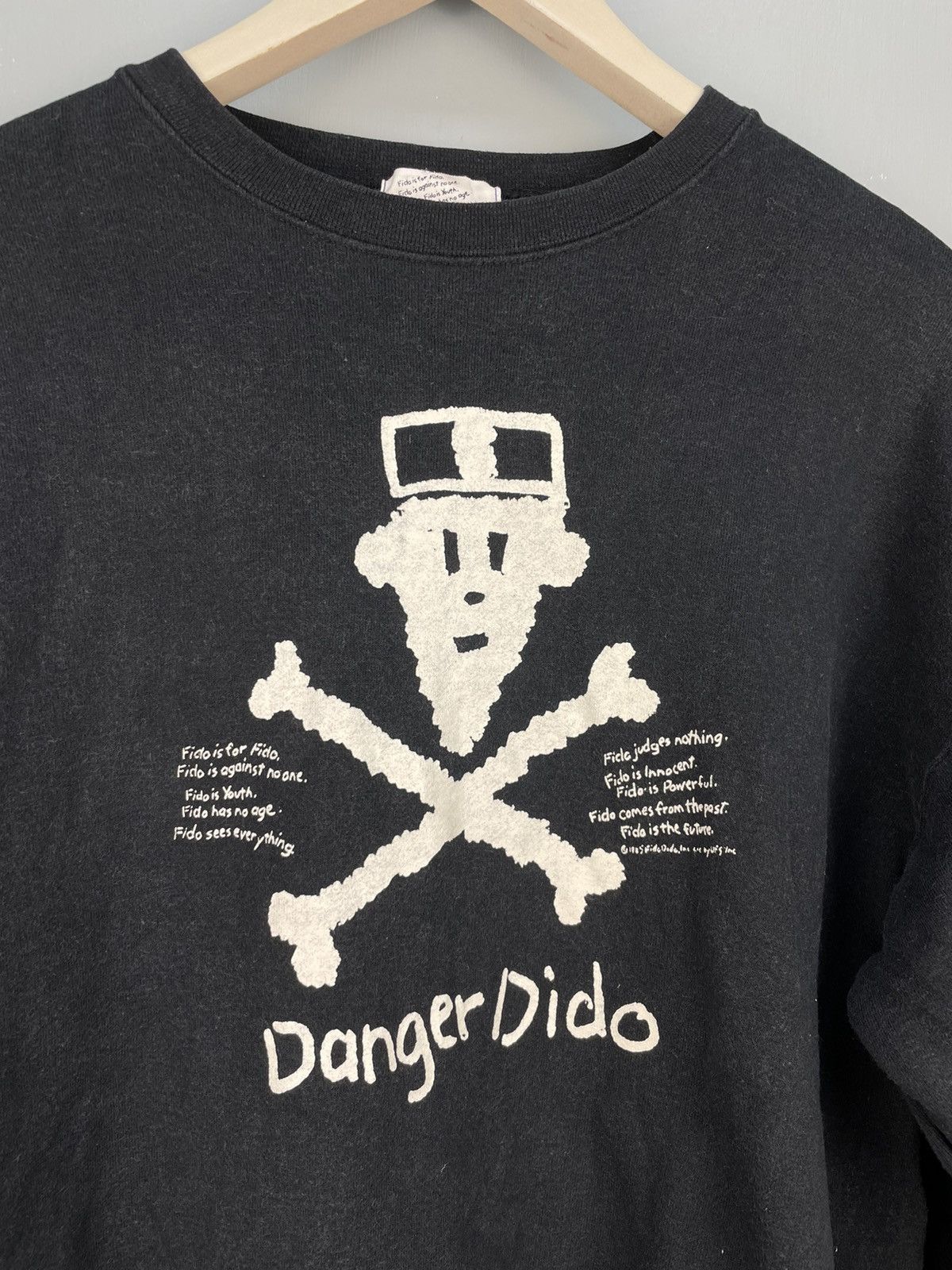Vintage Vintage Fido Dido Danger Dido sweatshirt Size US M / EU 48-50 / 2 - 3 Thumbnail