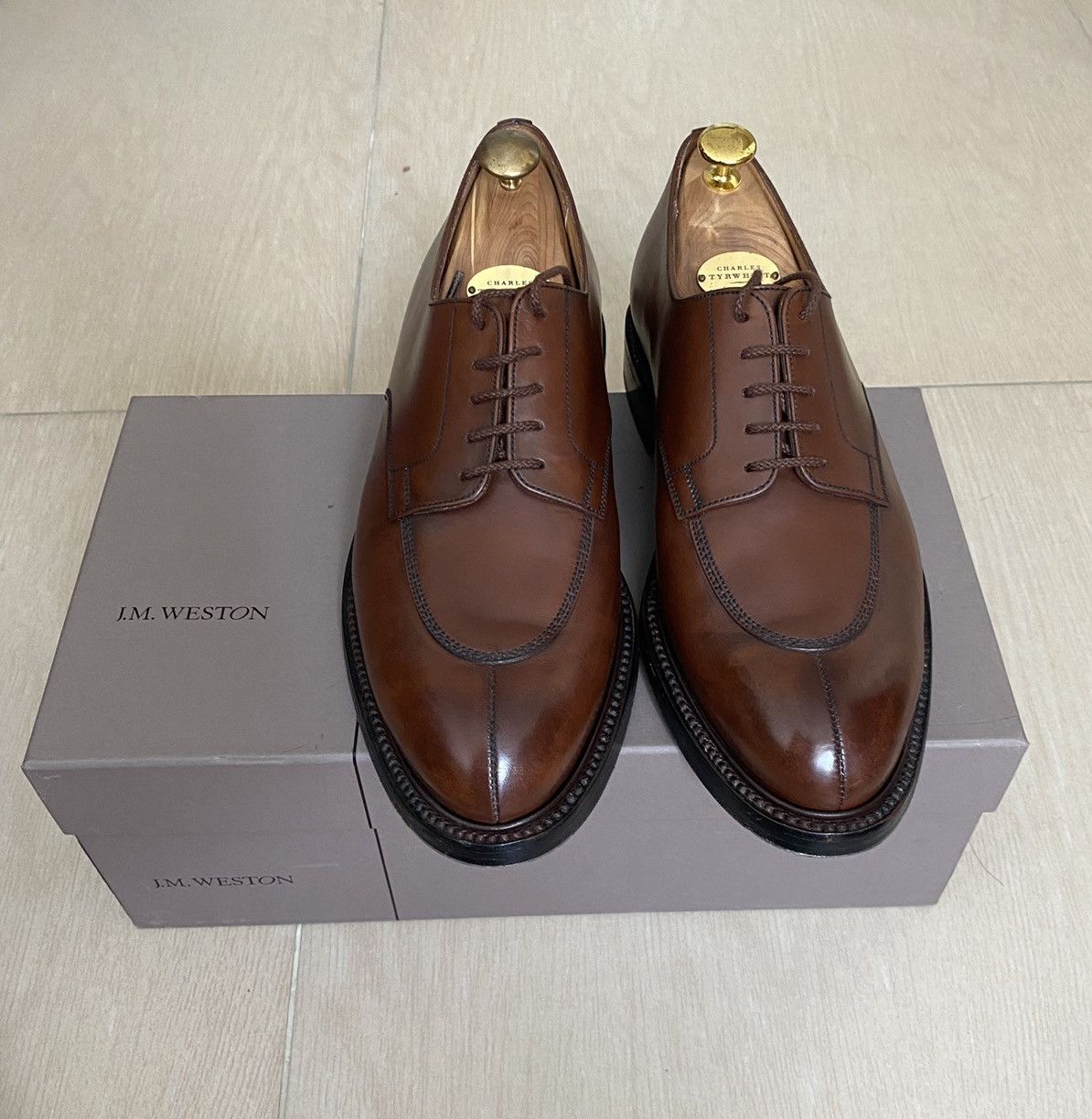 J.M. WESTON Half l-Hunt Derby (Demi Chasse)