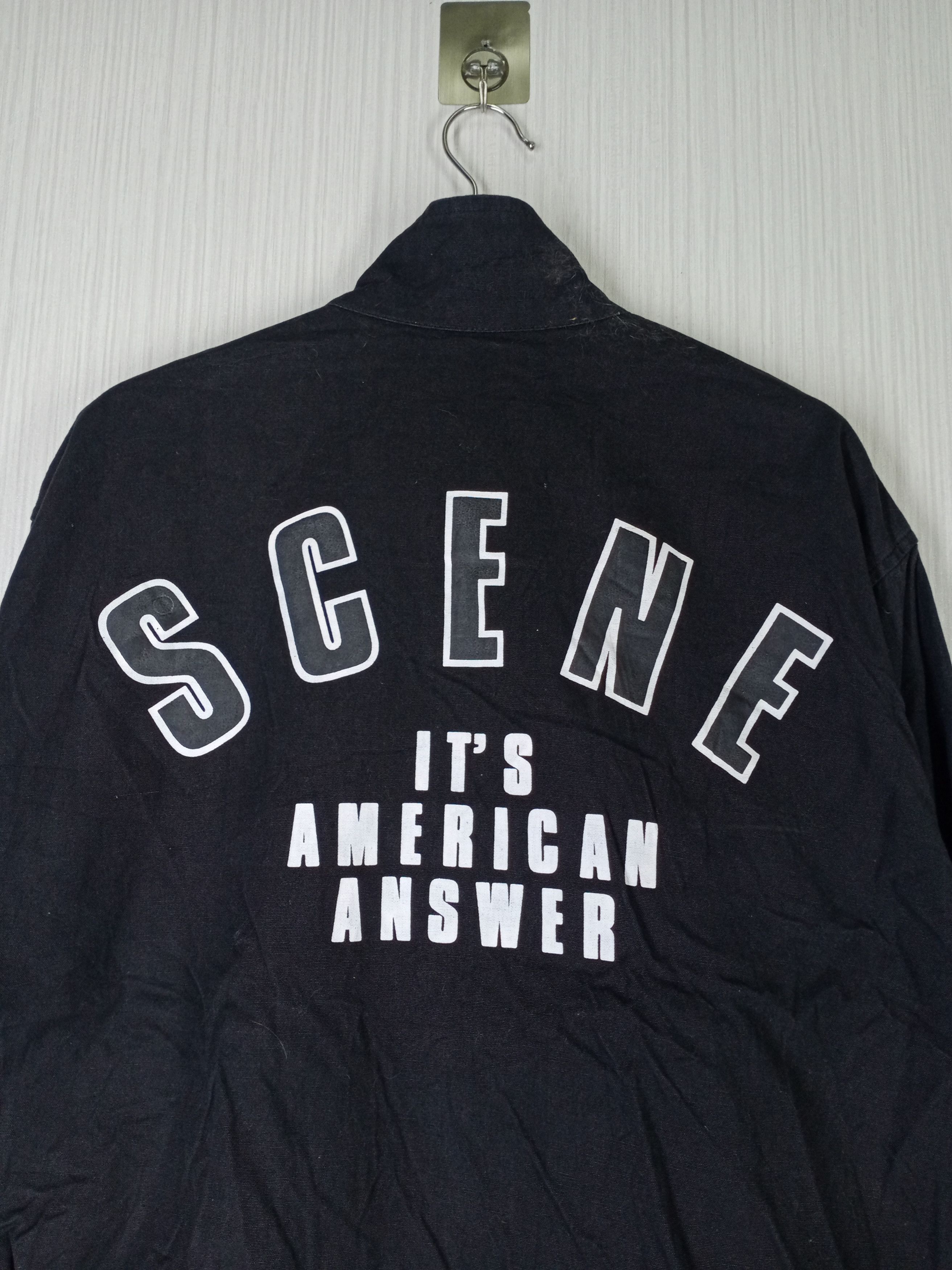 Japanese Brand × Vintage Rare Vintage 90s Scene Sport Club Bomber Jacket Size US L / EU 52-54 / 3 - 2 Thumbnail