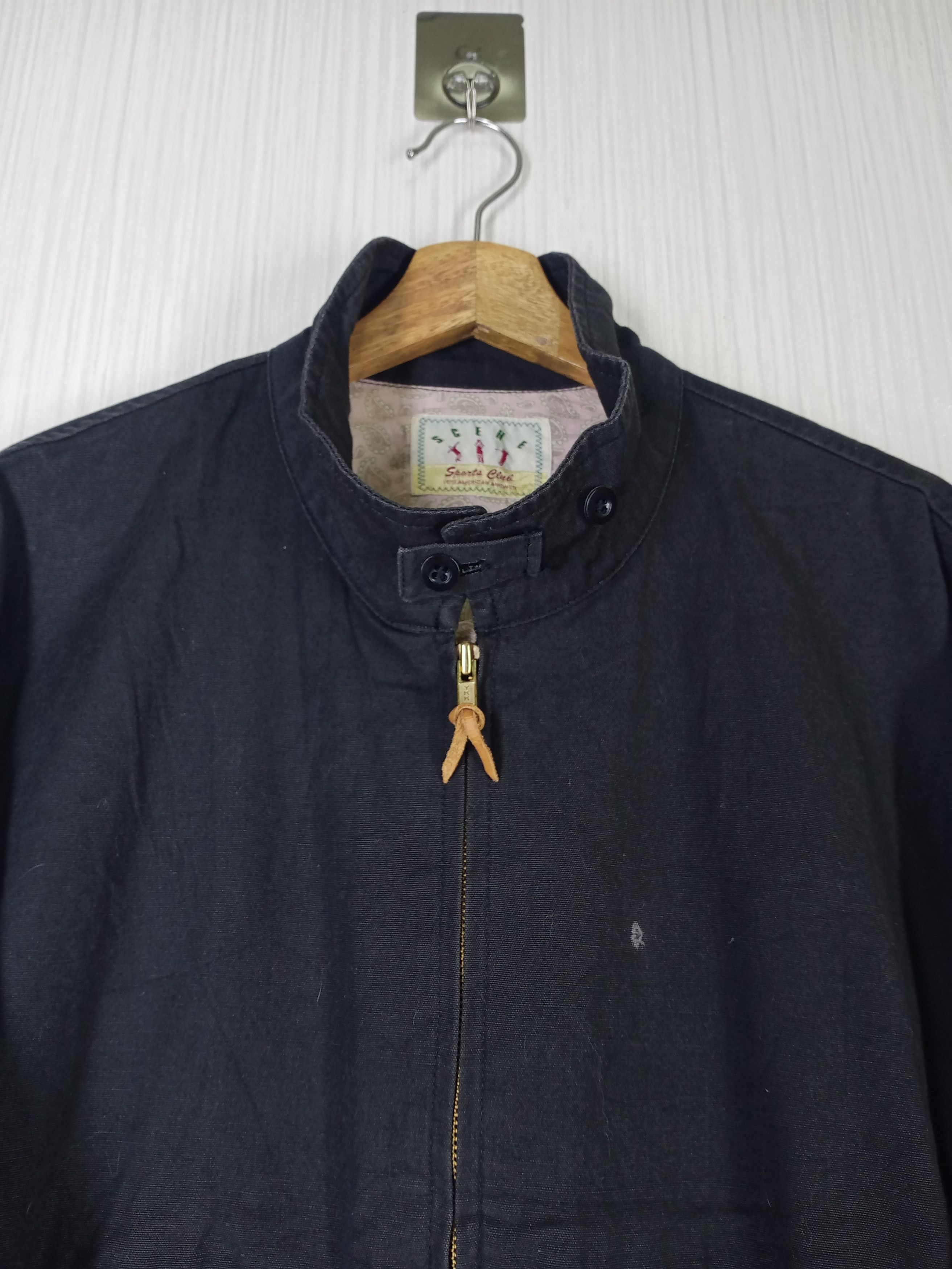 Japanese Brand × Vintage Rare Vintage 90s Scene Sport Club Bomber Jacket Size US L / EU 52-54 / 3 - 4 Thumbnail