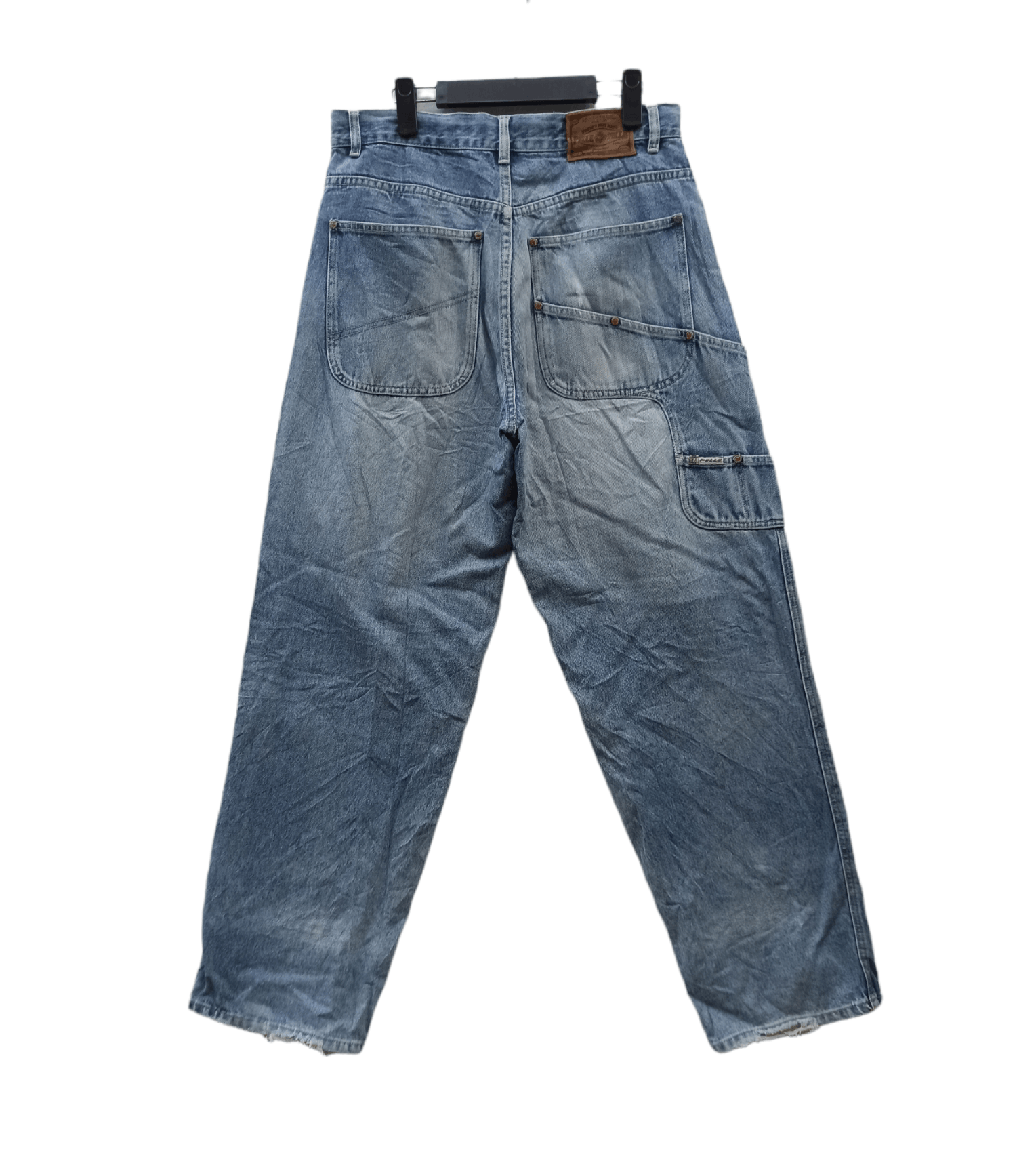 Marc Buchanan Vintage Pelle Pelle Mach Buchanan Light Washed Jean Size US 32 / EU 48 - 2 Thumbnail