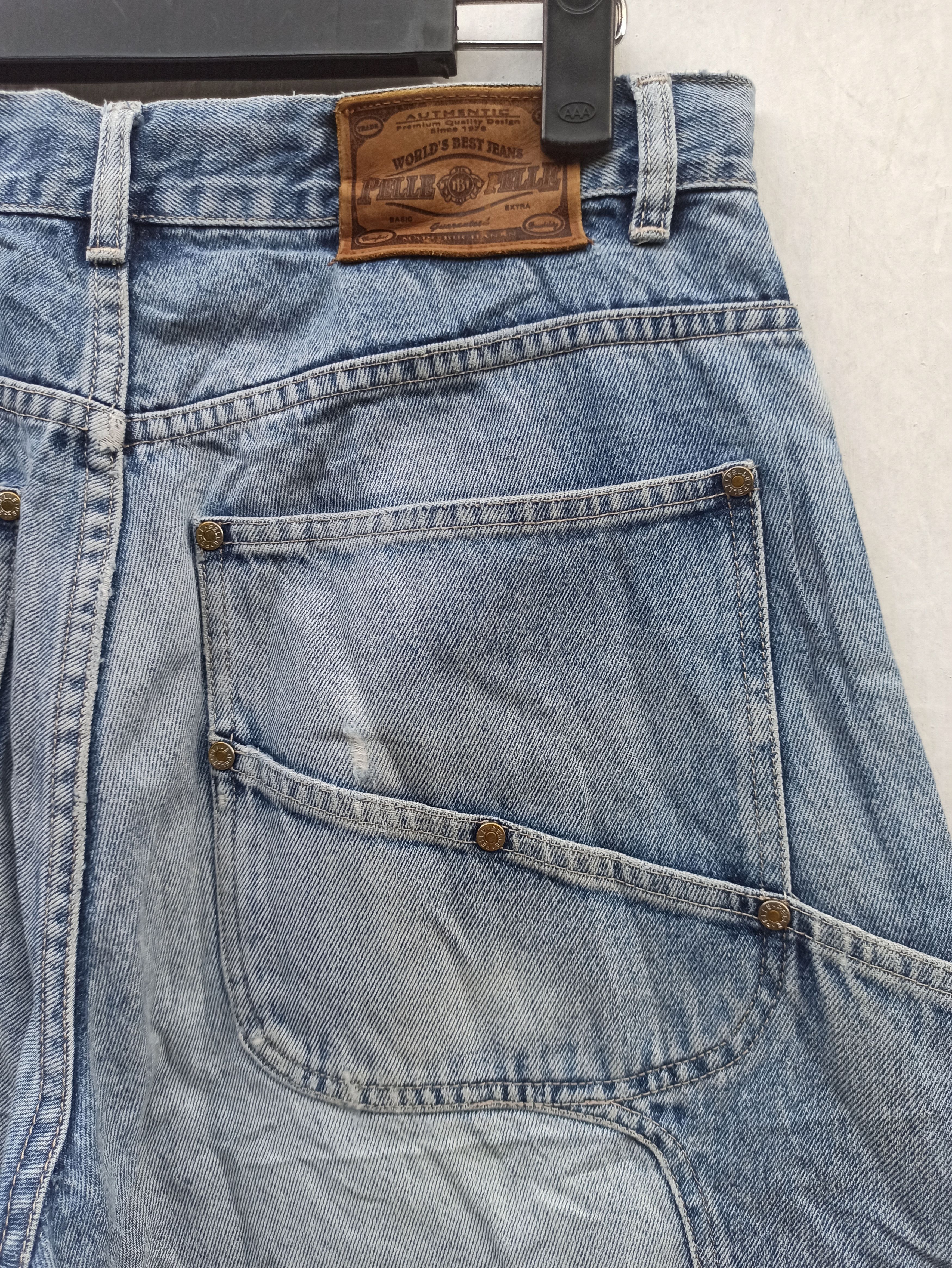 Marc Buchanan Vintage Pelle Pelle Mach Buchanan Light Washed Jean Size US 32 / EU 48 - 6 Thumbnail