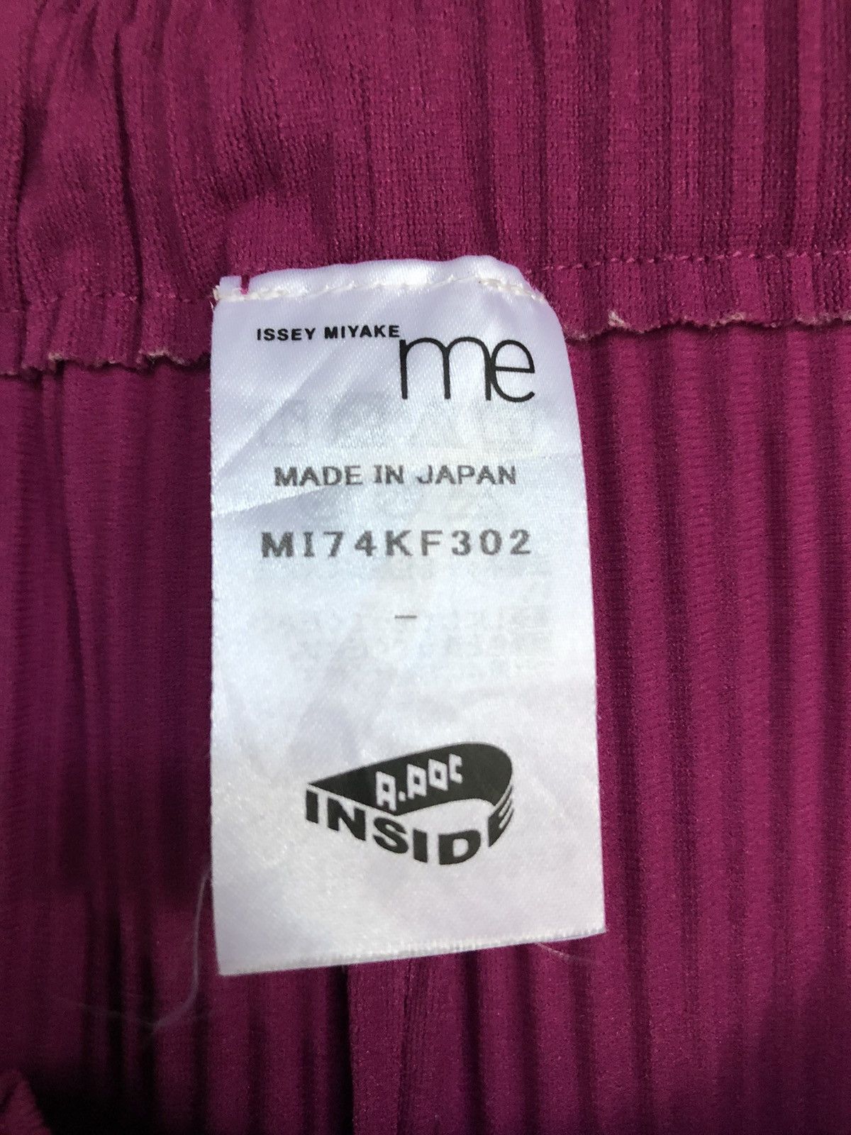 Issey Miyake Issey Miyake Pleated Cropped Wide Leg Trousers Pants Women Size 30" / US 8 / IT 44 - 5 Thumbnail
