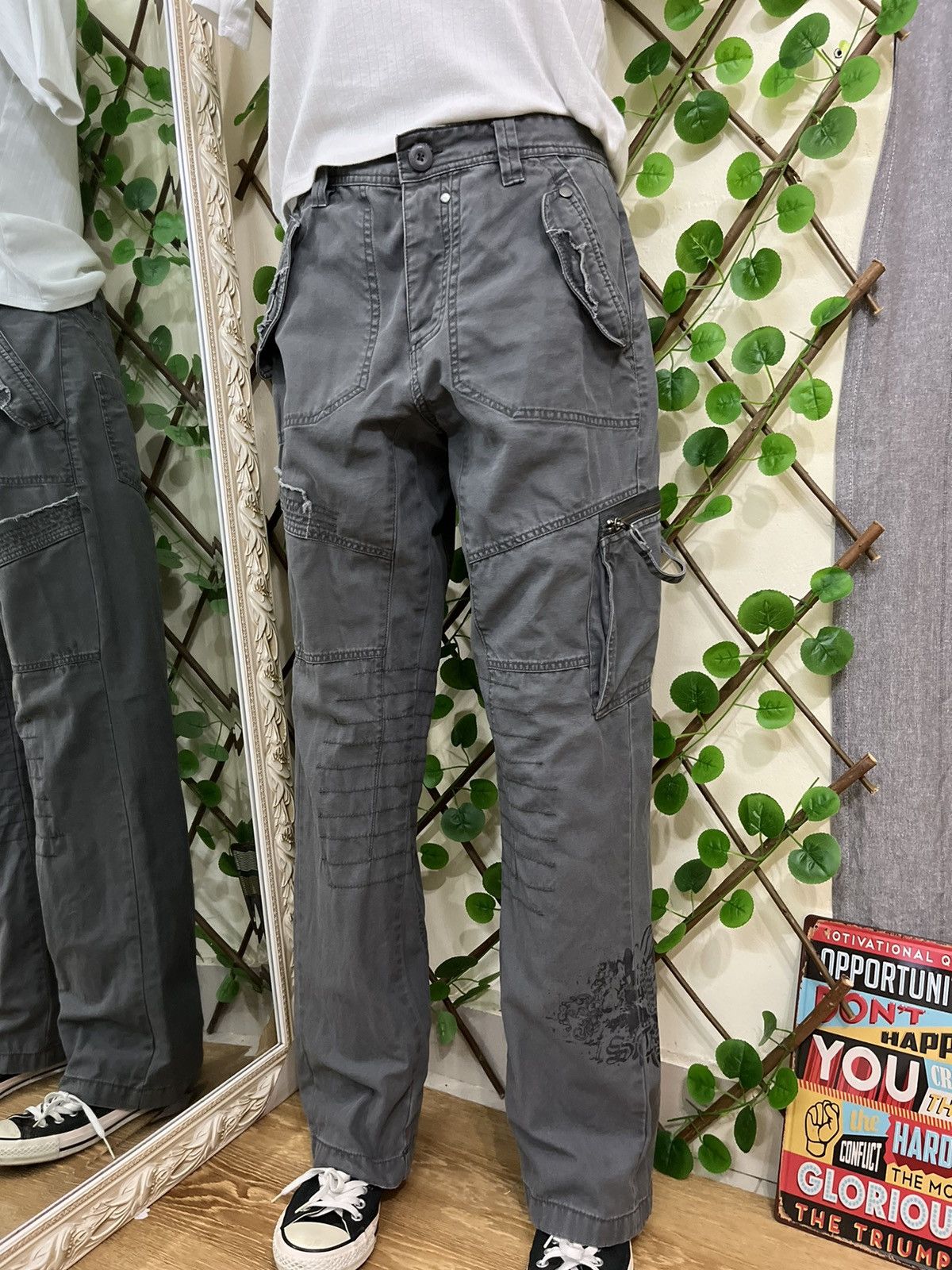 Japanese Brand × Vintage CARGO PANTS Size US 32 / EU 48 - 1 Thumbnail