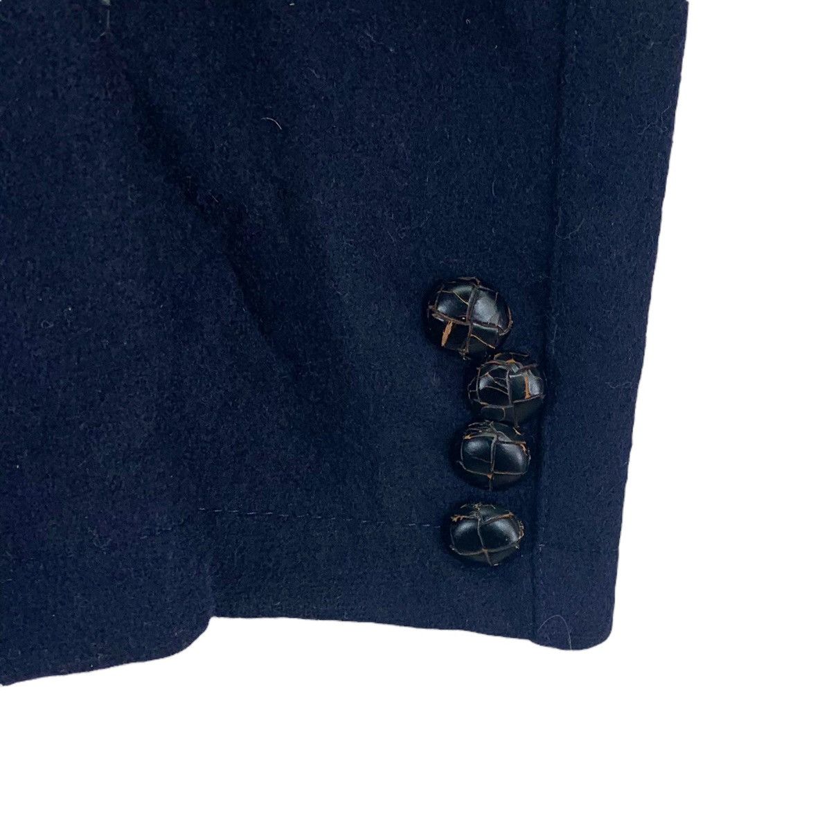 Vintage Vintage Pinecone Wear Of Earth Navy Wool Coat Size US M / EU 48-50 / 2 - 8 Thumbnail