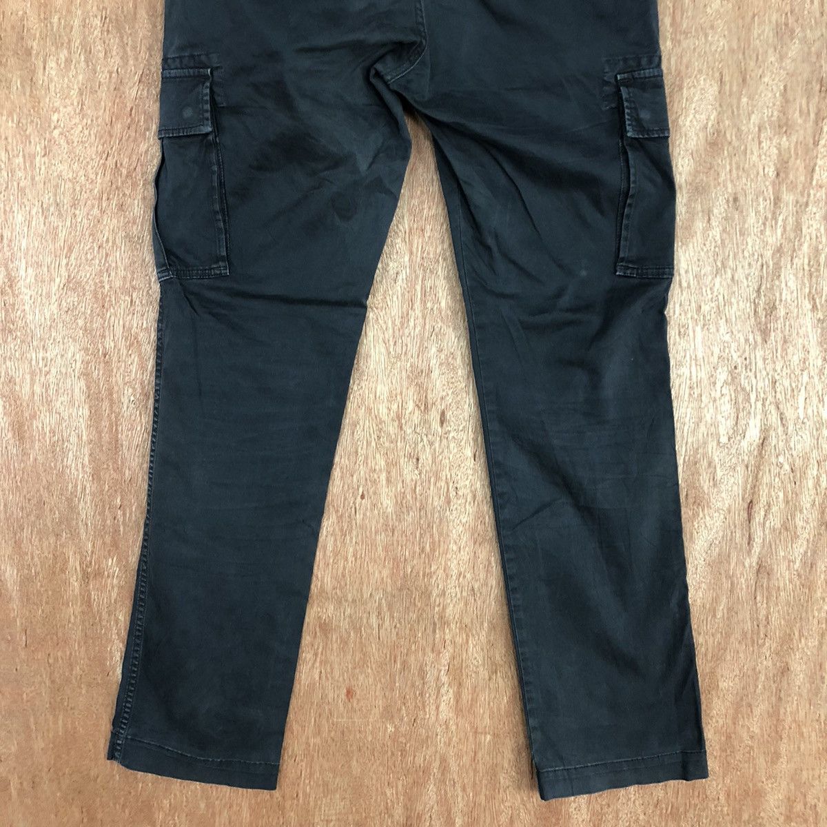 Japanese Brand Uniqlo Black Multipocket Tactical Cargo Pants #H330 Size US 32 / EU 48 - 10 Thumbnail