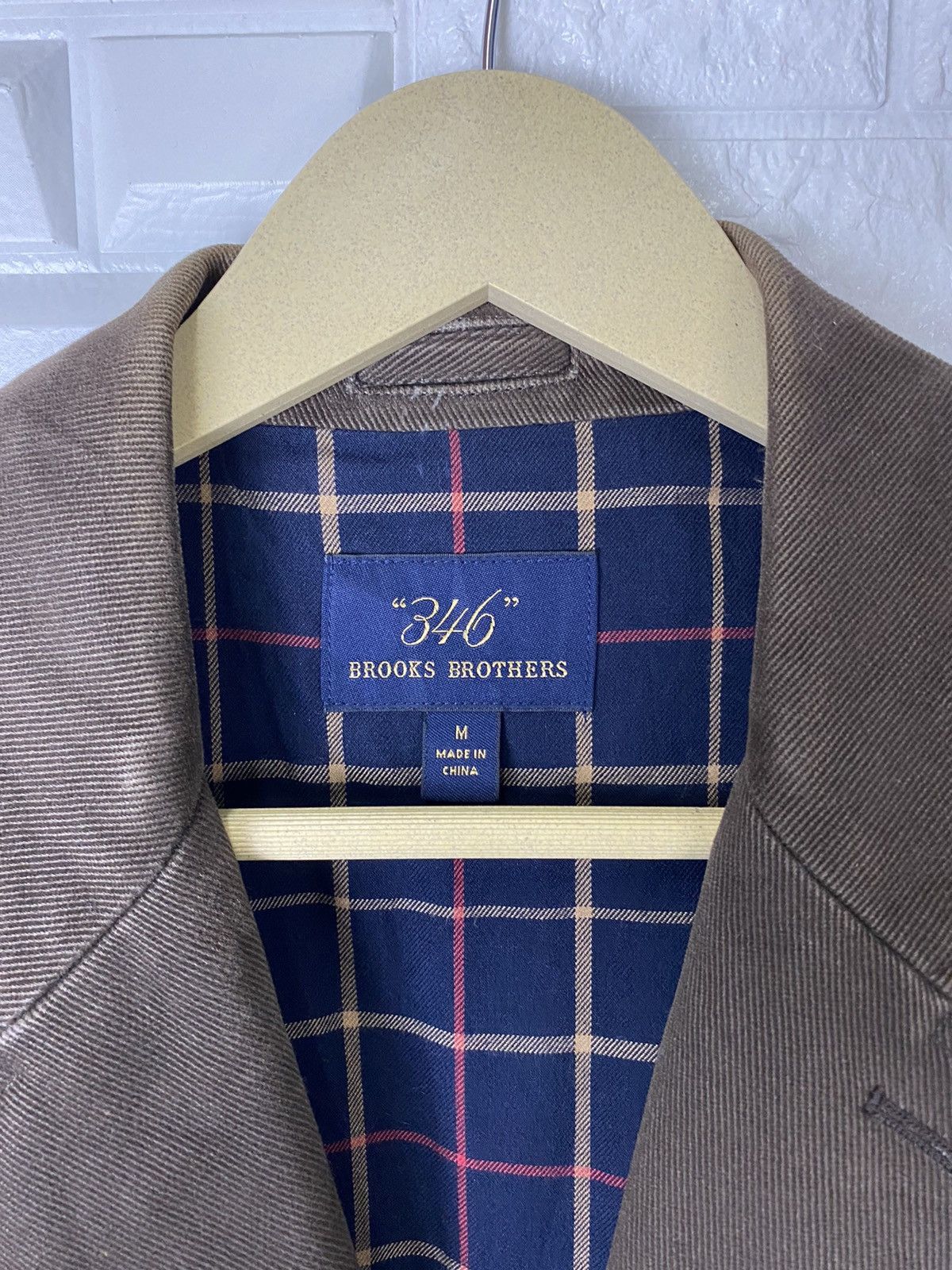 Brooks Brothers × Japanese Brand × Vintage 346 BROOKS BROTHERS wool jacket blazer Size US M / EU 48-50 / 2 - 5 Thumbnail