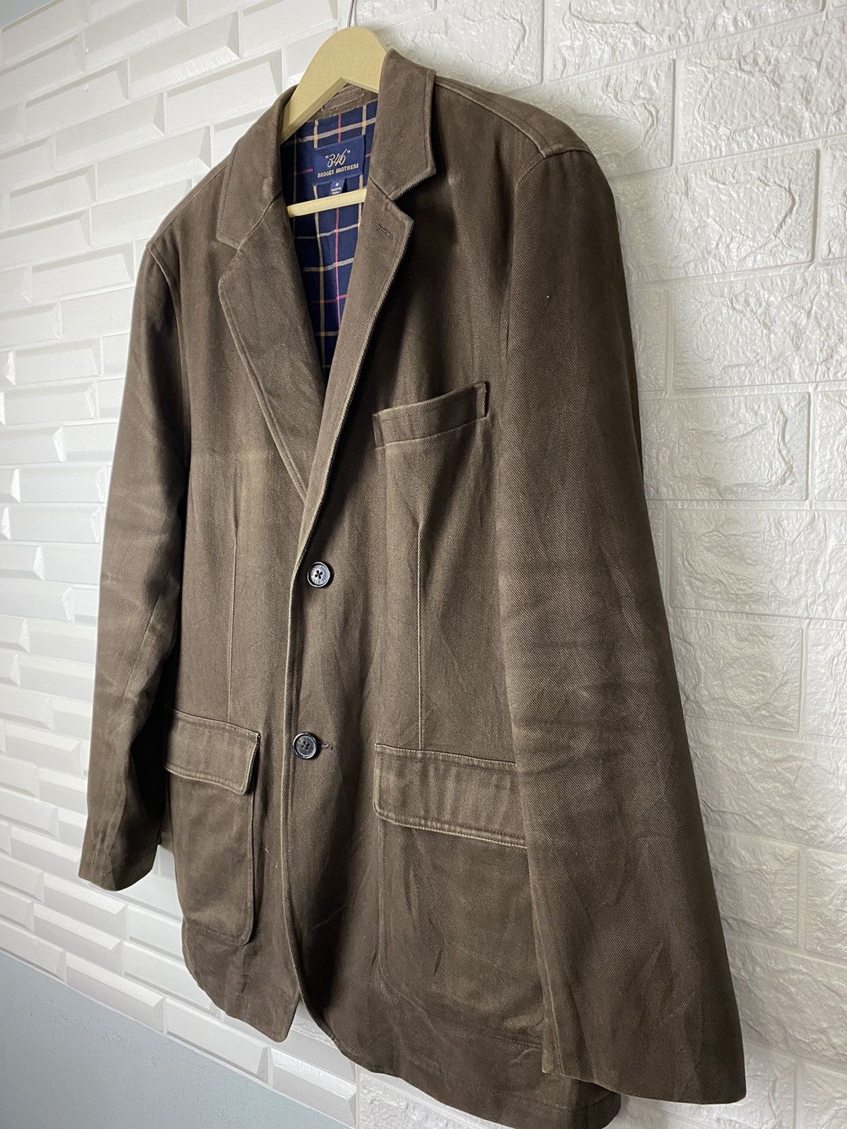 Brooks Brothers × Japanese Brand × Vintage 346 BROOKS BROTHERS wool jacket blazer Size US M / EU 48-50 / 2 - 7 Thumbnail