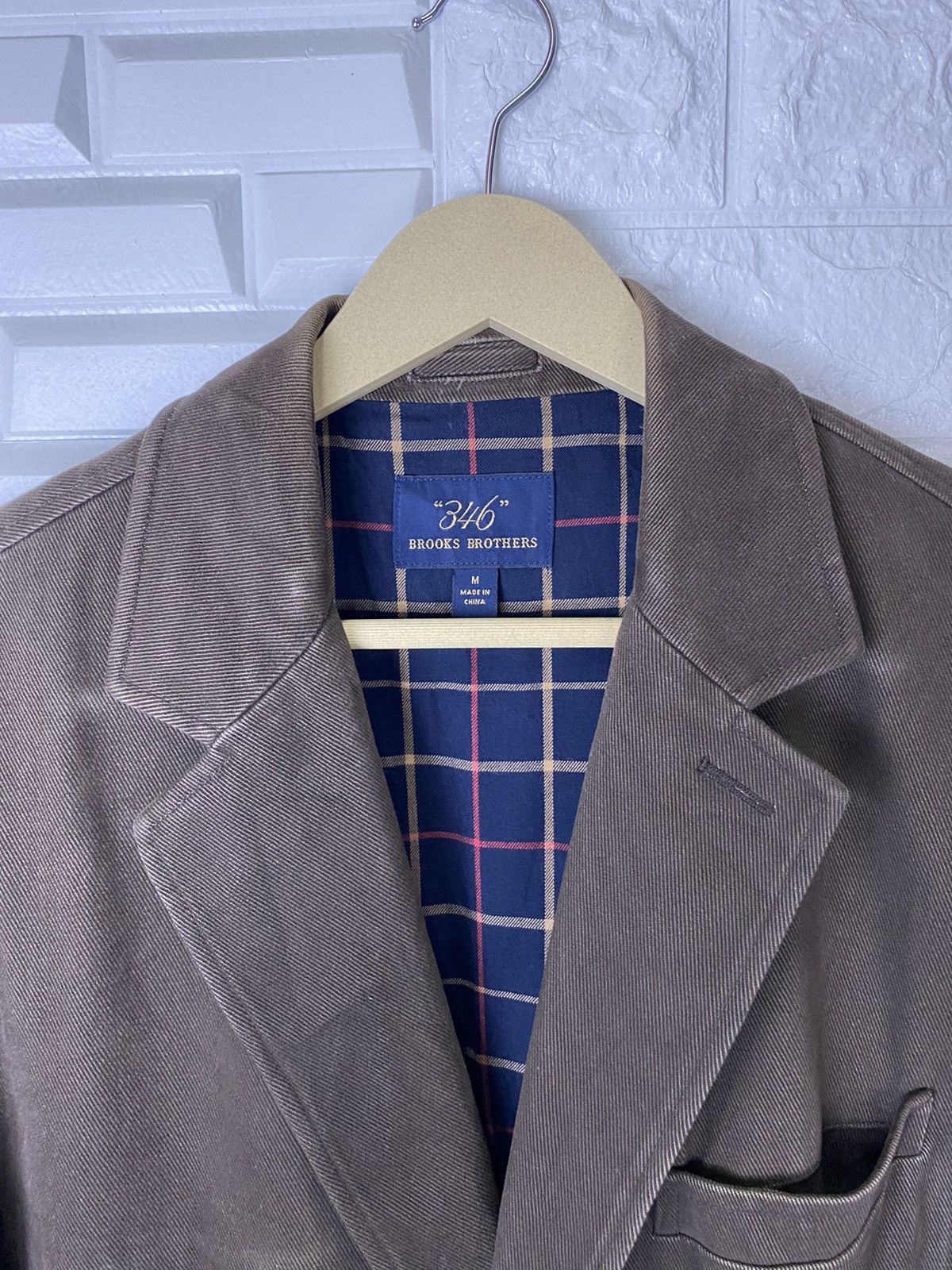 Brooks Brothers × Japanese Brand × Vintage 346 BROOKS BROTHERS wool jacket blazer Size US M / EU 48-50 / 2 - 6 Thumbnail