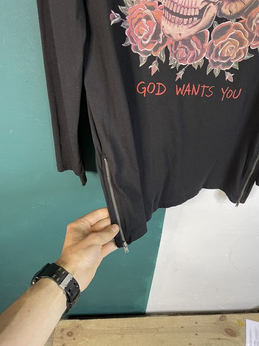 Kanye West Yeezus God Want You by ASOS Longsleeve T-shirt | Grailed