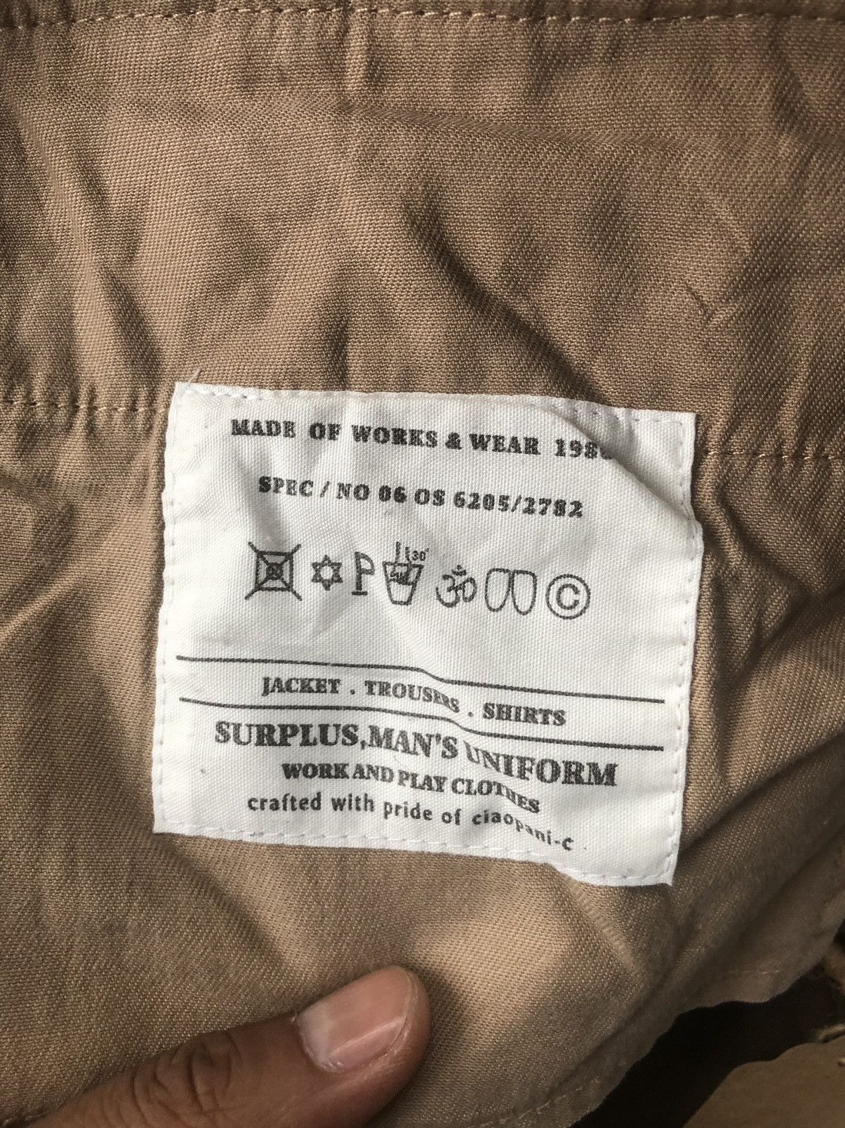 Japanese Brand Surplus Cargo Pants Tactical Multipocket Size US 30 / EU 46 - 13 Thumbnail