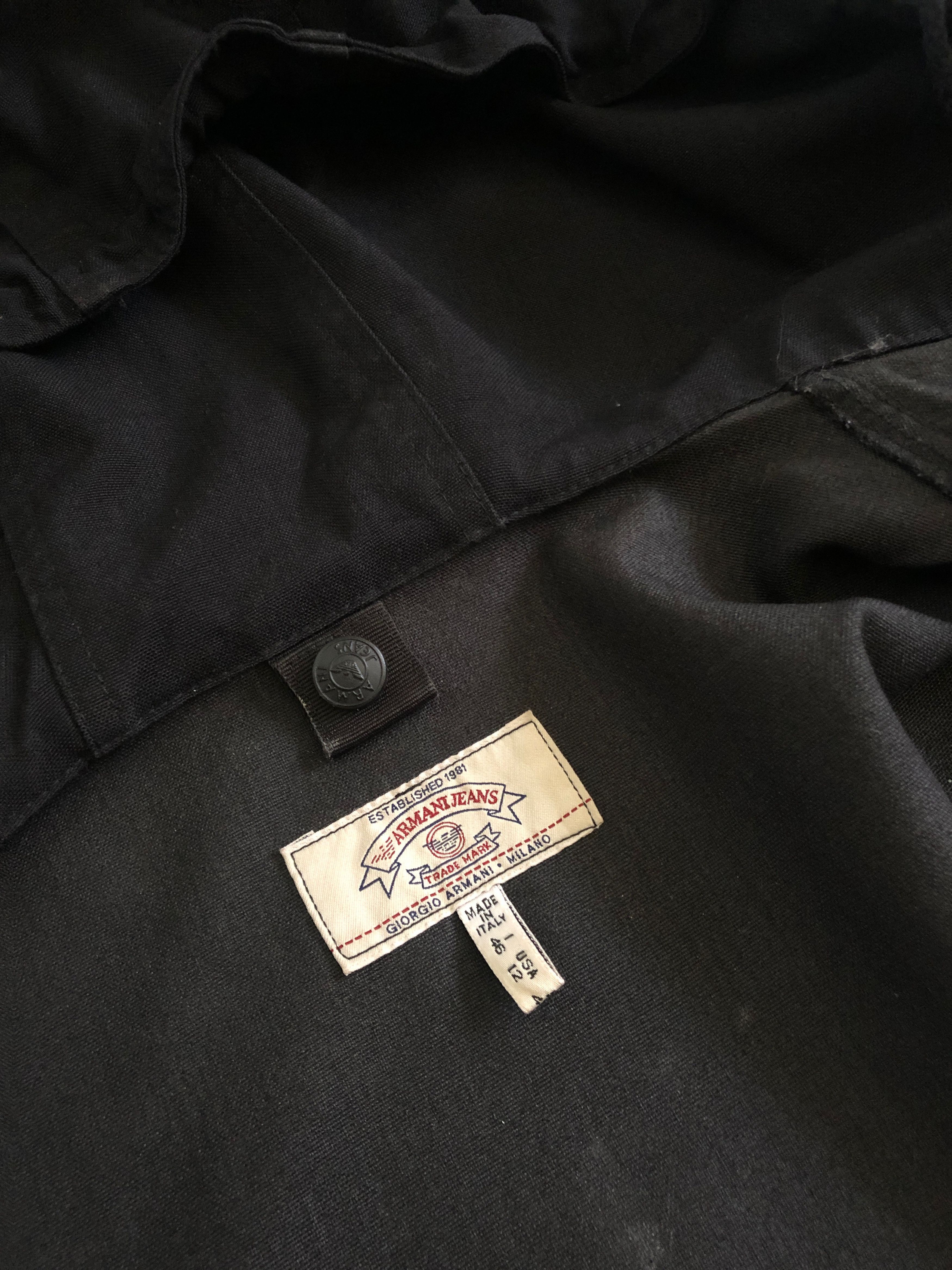 Armani × Emporio Armani × Giorgio Armani Armani Jeans Light Cotton Parka Size US L / EU 52-54 / 3 - 10 Thumbnail
