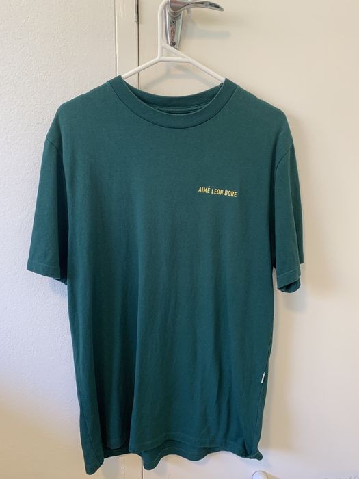 Aime Leon Dore Aime Leon Dore green logo t shirt | Grailed