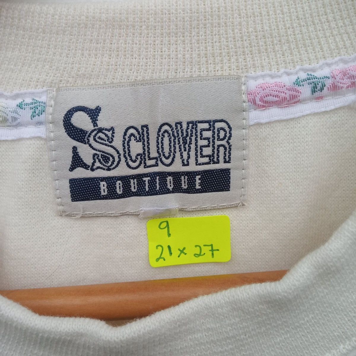 Clover Canyon × Designer Vie De Champagne Flower Design Sweatshirt Size M / US 6-8 / IT 42-44 - 6 Thumbnail