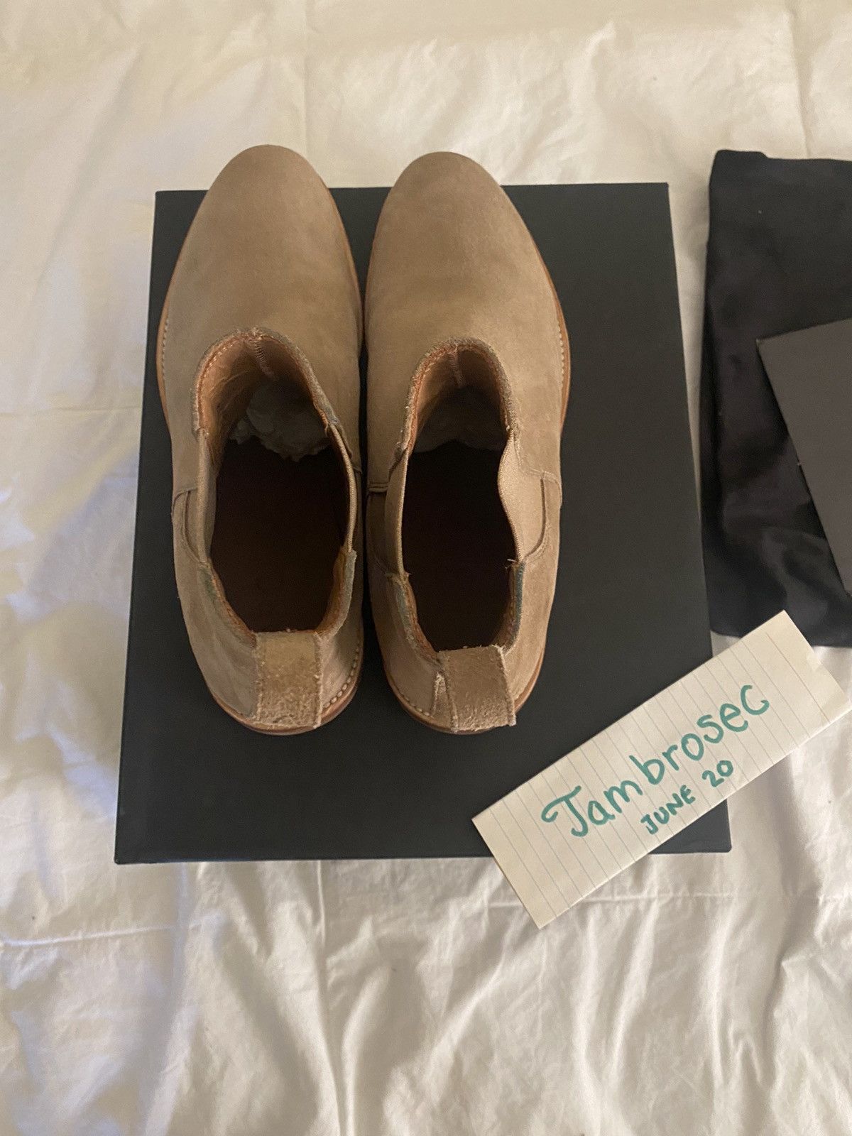 Oro Los Angeles Suede Chelsea boots Size US 8 / EU 41 - 5 Thumbnail